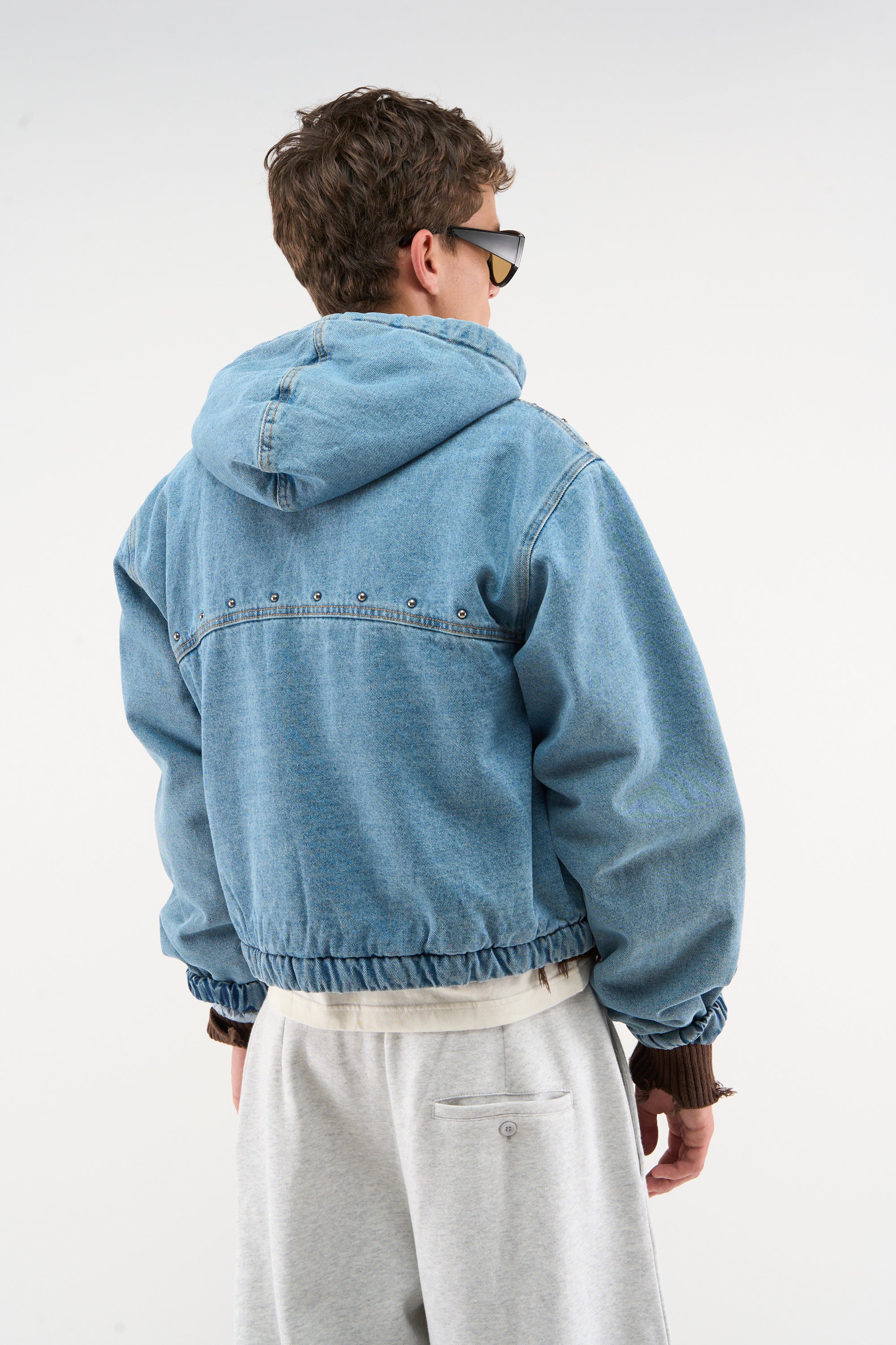 Denim Blue Work Jacket - Image 3
