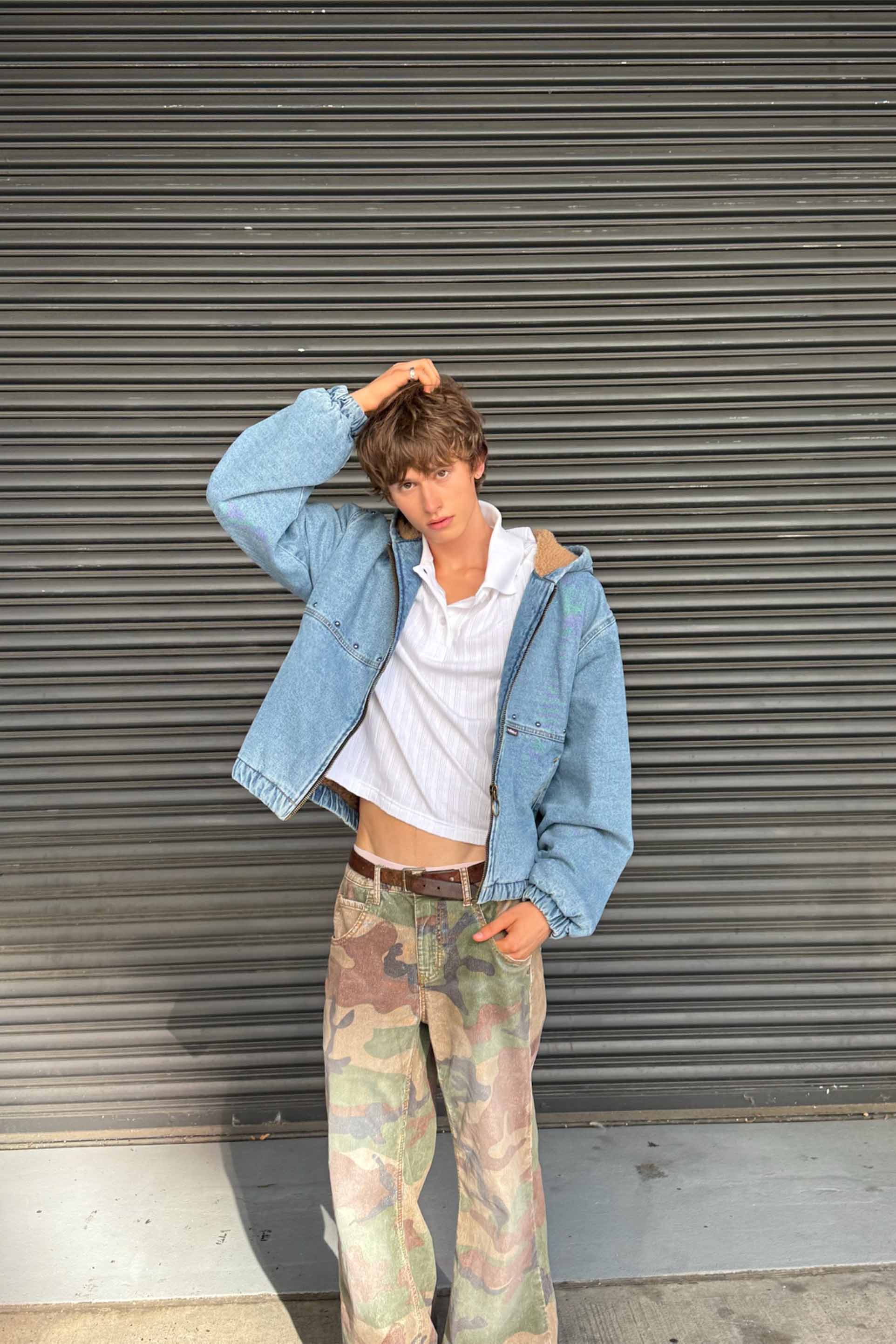 Denim Blue Work Jacket - Image 5