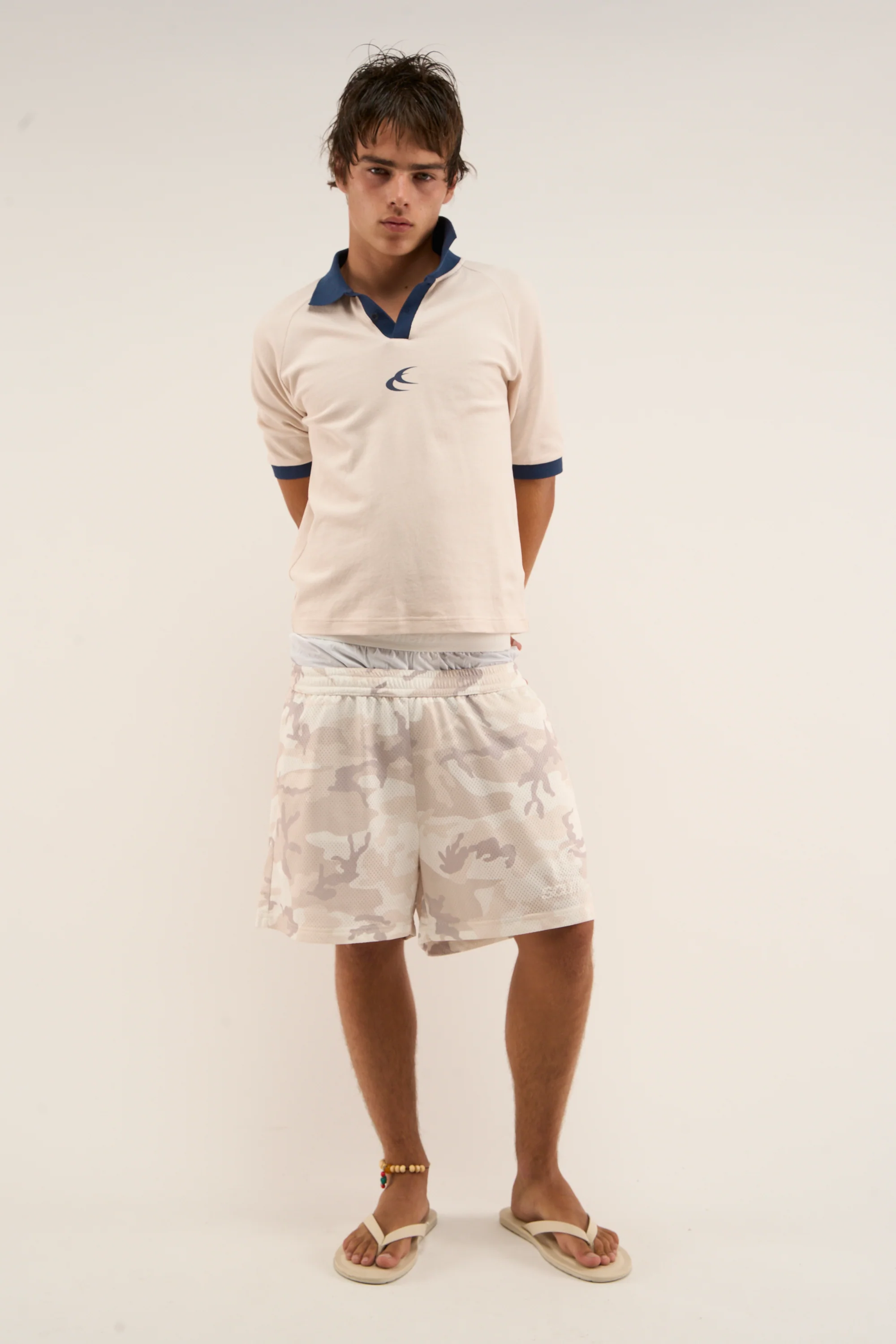 Denmark Ecru Polo - Image 2