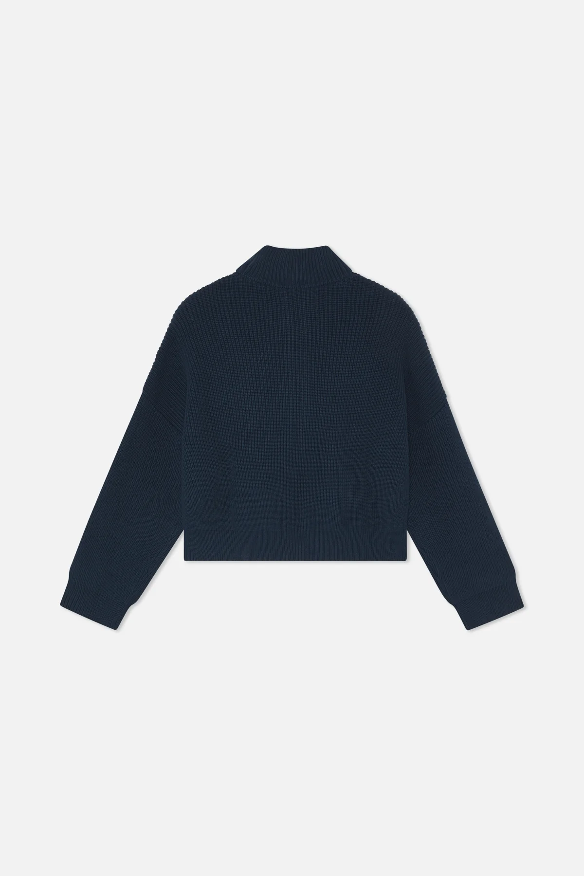 Ea Navy Blue Knit Zipper - Image 7