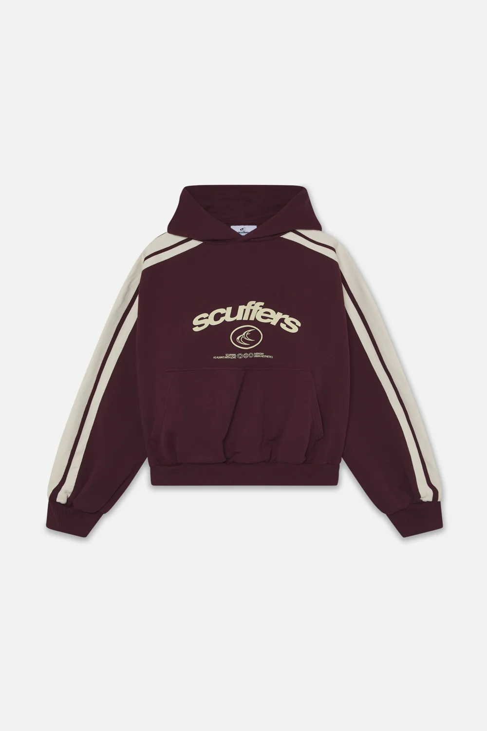 Effortless Burgundy Hoodie - Image 6