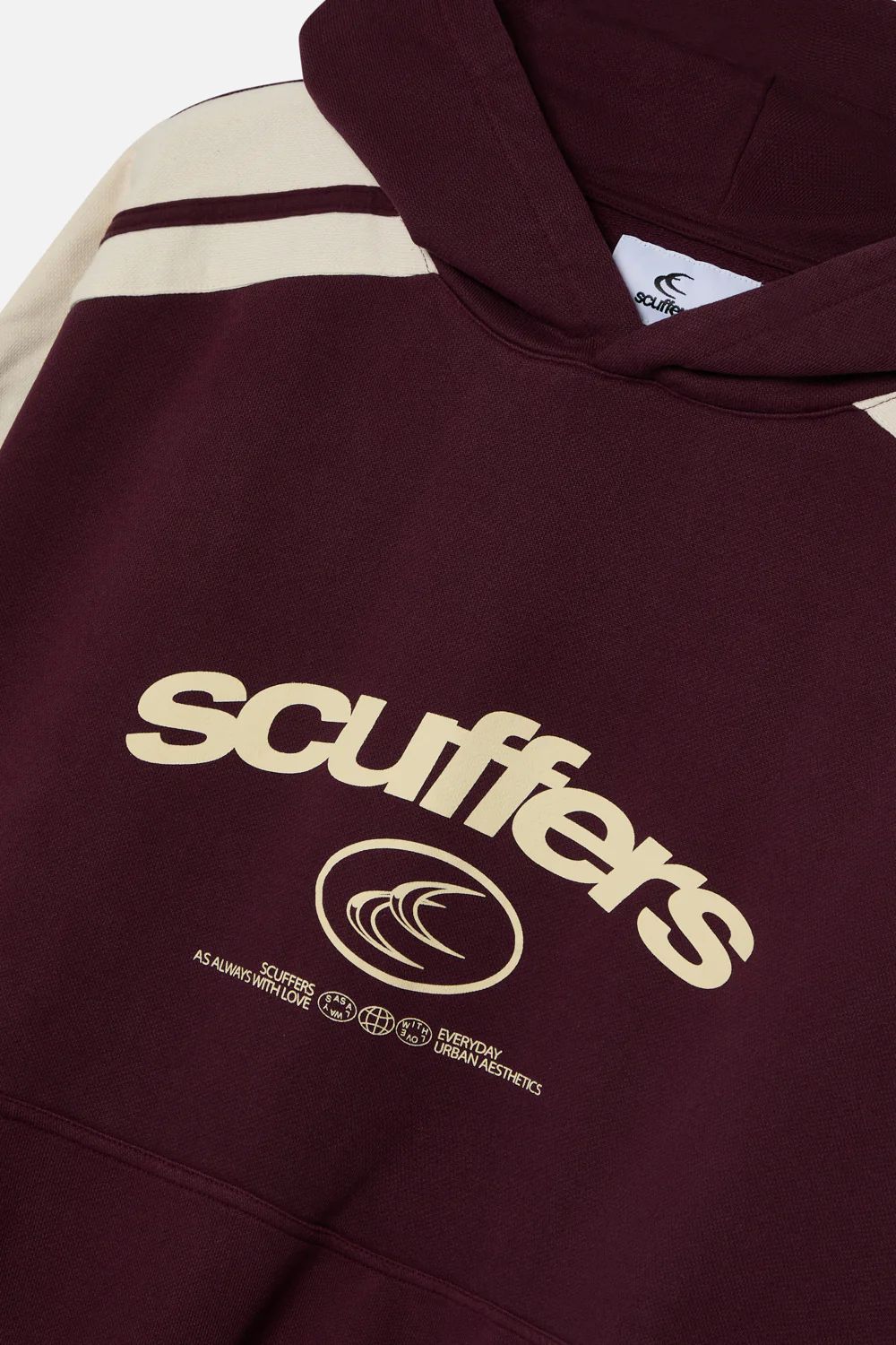 Effortless Burgundy Hoodie - Image 8