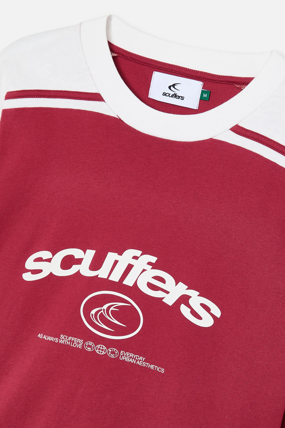 Effortless Burgundy T-Shirt - Image 4