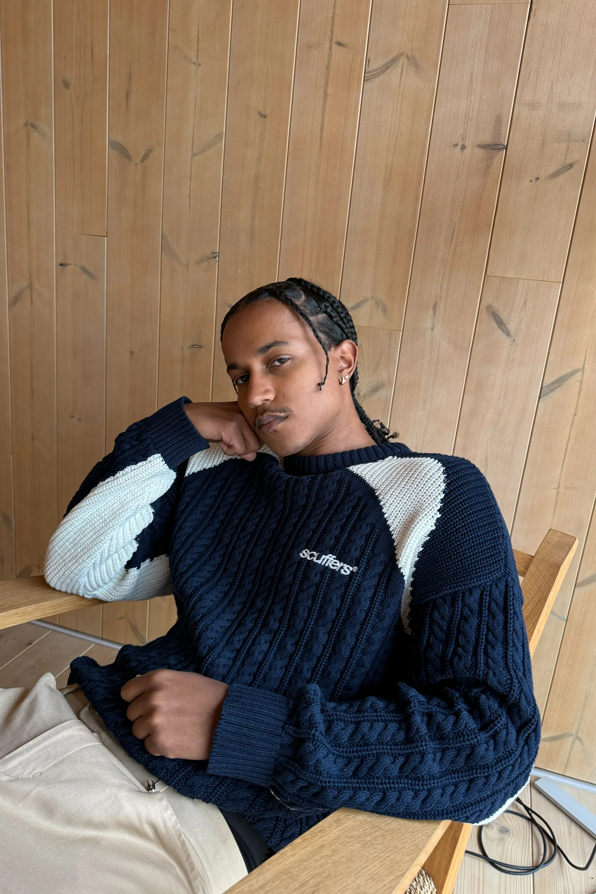 Essex Navy Knit - Image 6