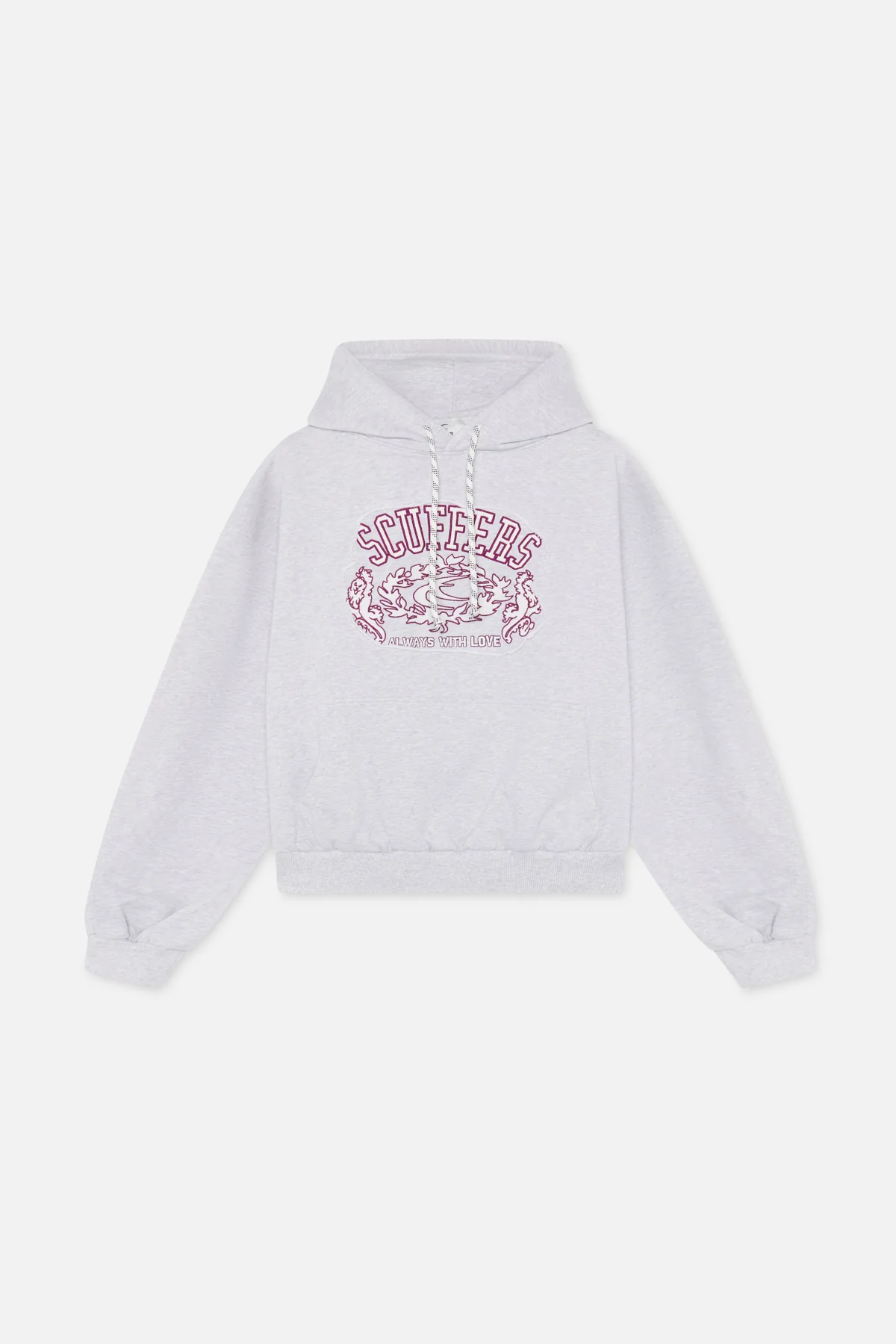 Eu Grey Melange Hoodie - Image 6