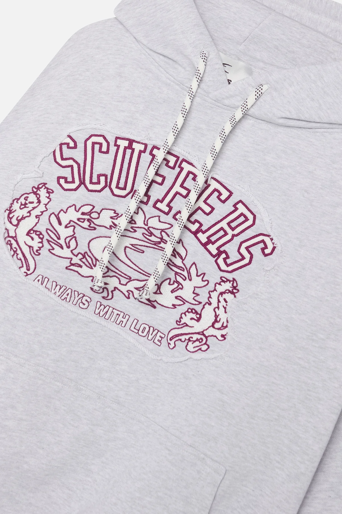 Eu Grey Melange Hoodie - Image 8