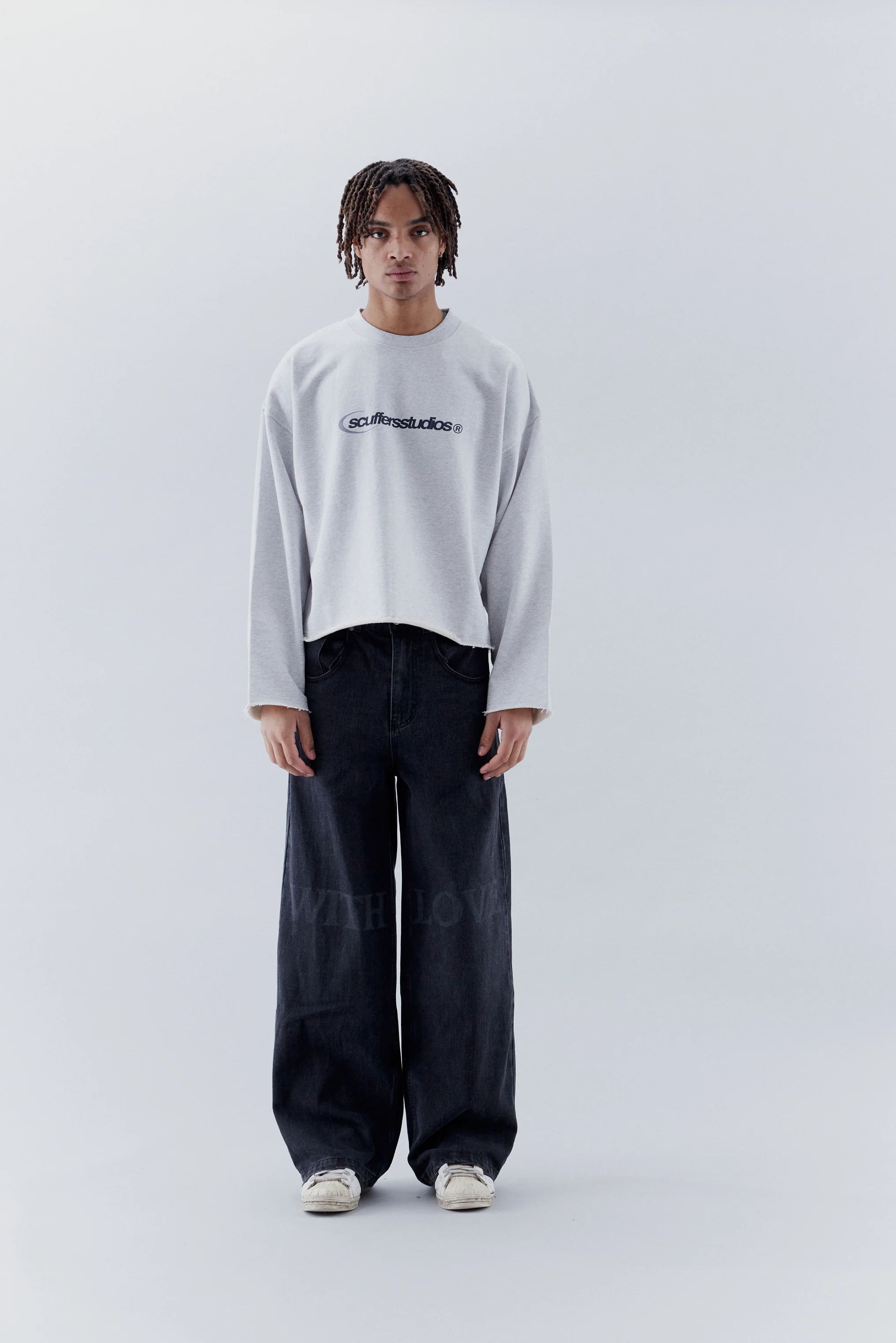 FFS Light Grey Sweatshirt - Image 3