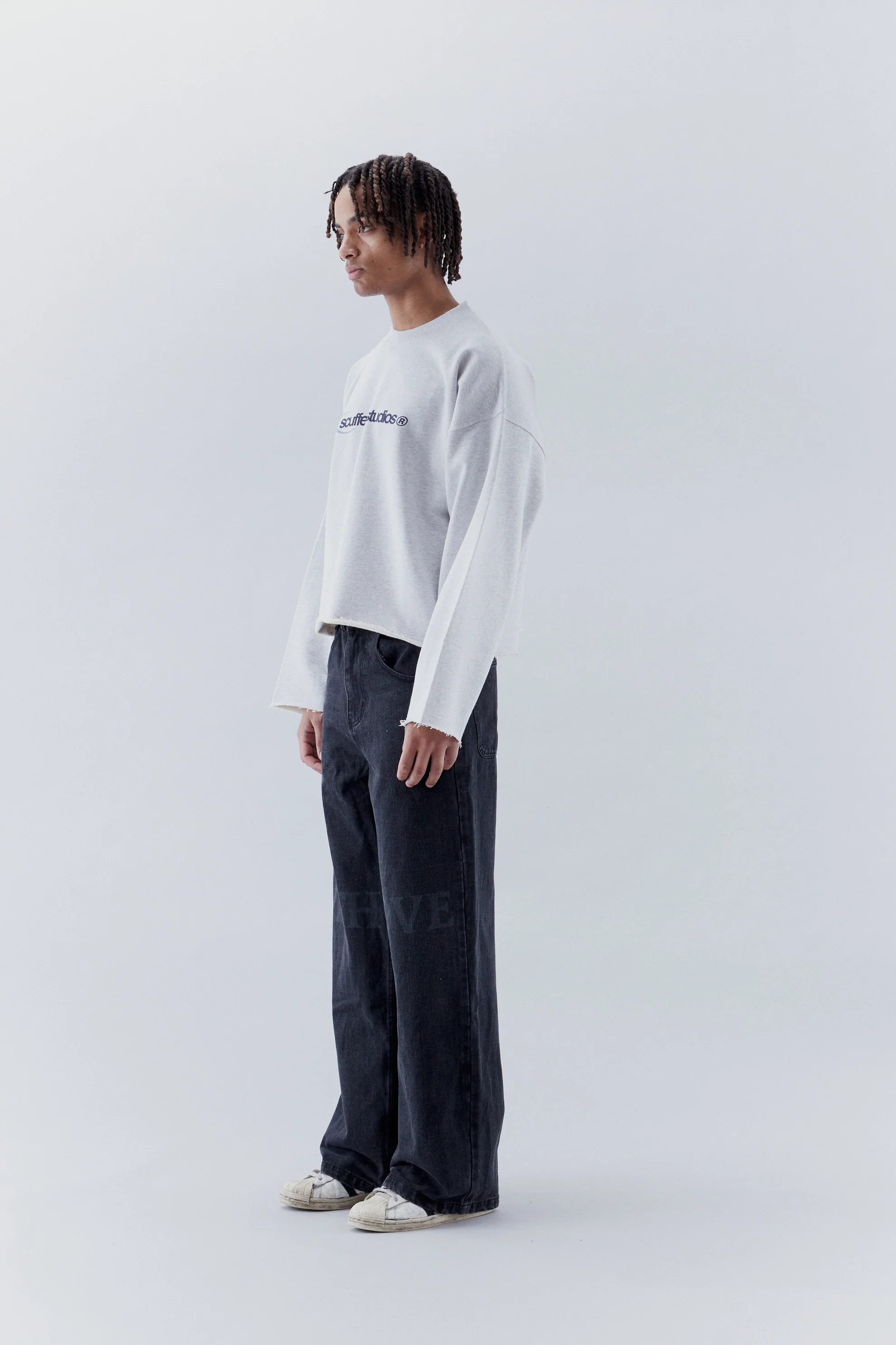 FFS Light Grey Sweatshirt - Image 4