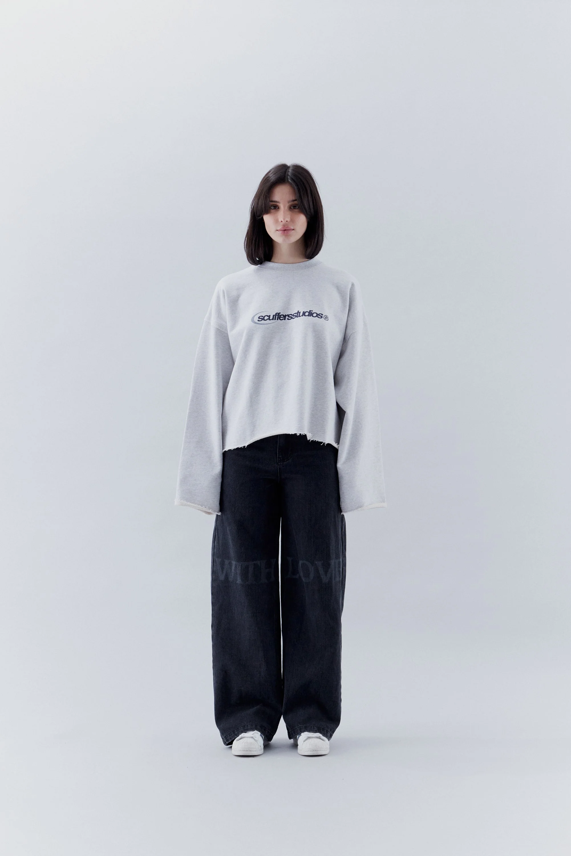 FFS Light Grey Sweatshirt - Image 7