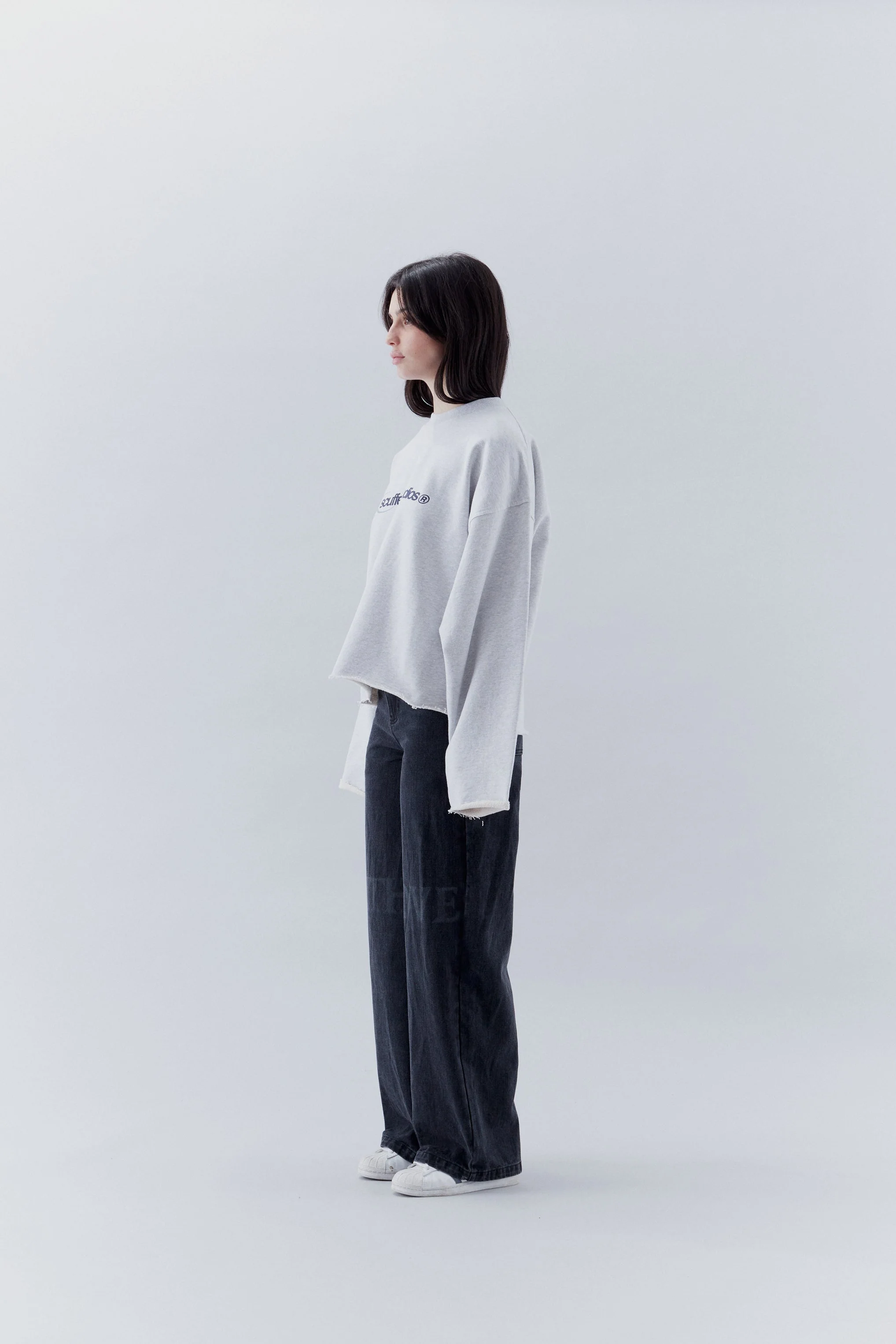 FFS Light Grey Sweatshirt - Image 8