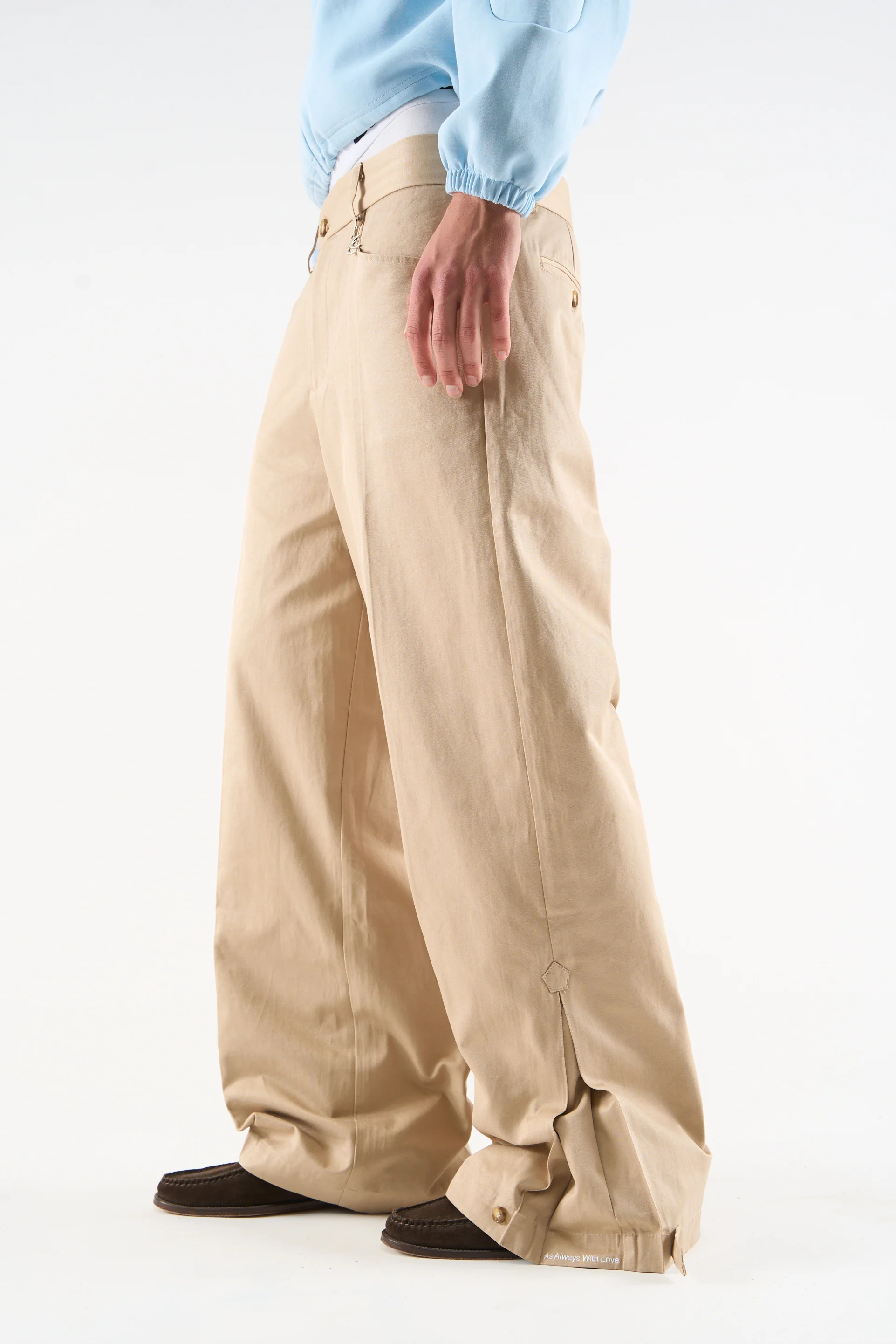 Finesse Beige Pants - Image 3