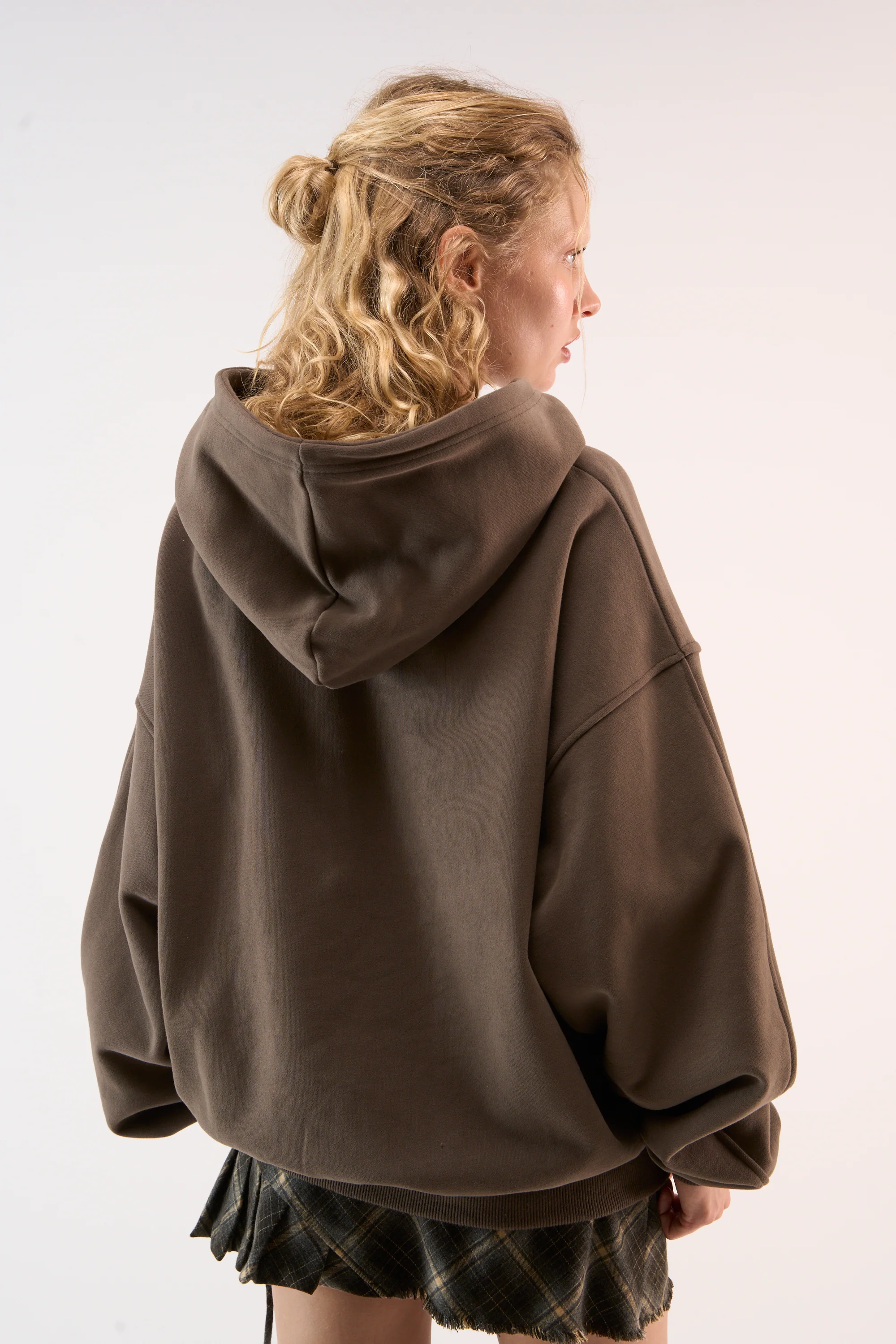 Flock Brown Hoodie - Image 4