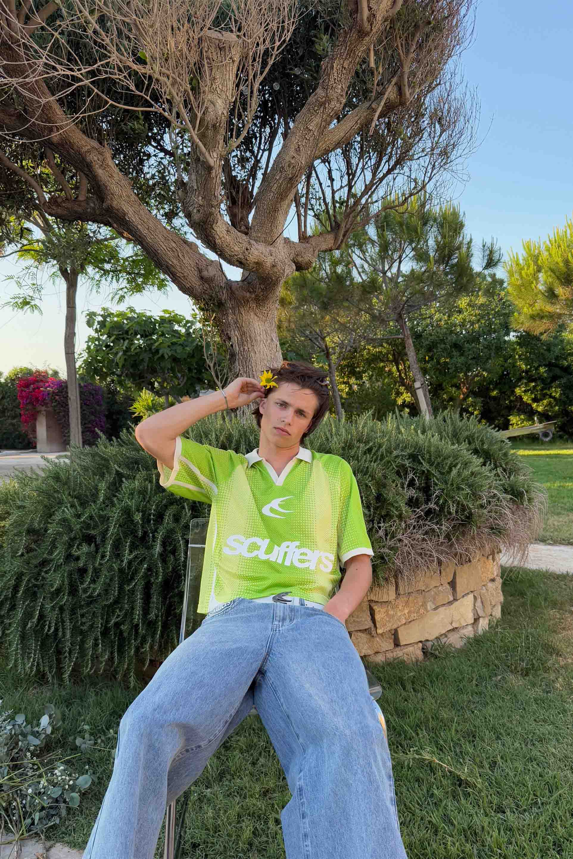 Frequency Green T-Shirt - Image 6