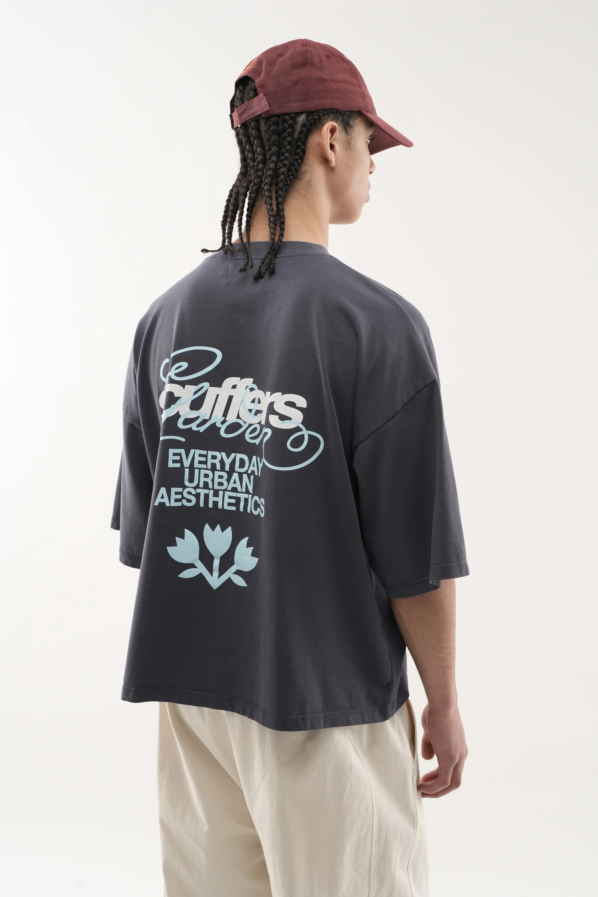 Garden Blue T-Shirt - Image 4