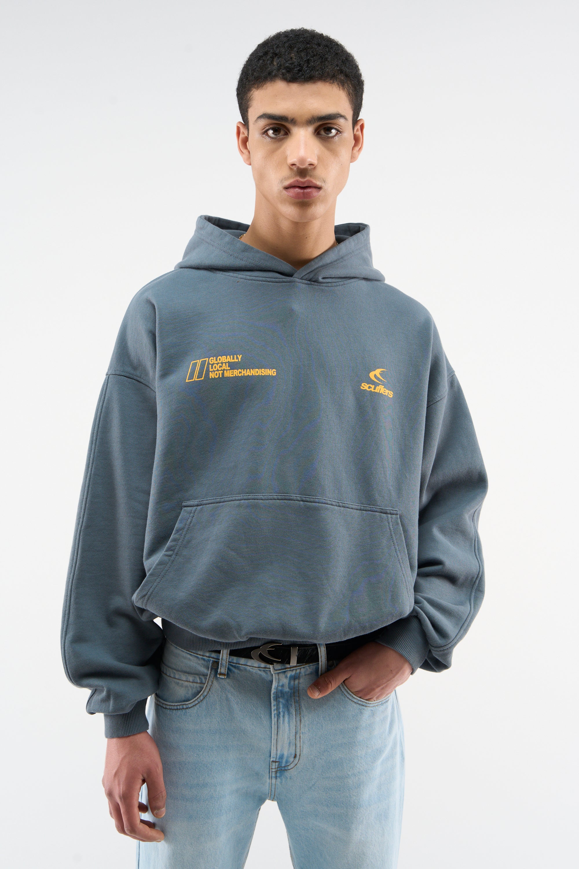 Globally Navy Hoodie - Image 3