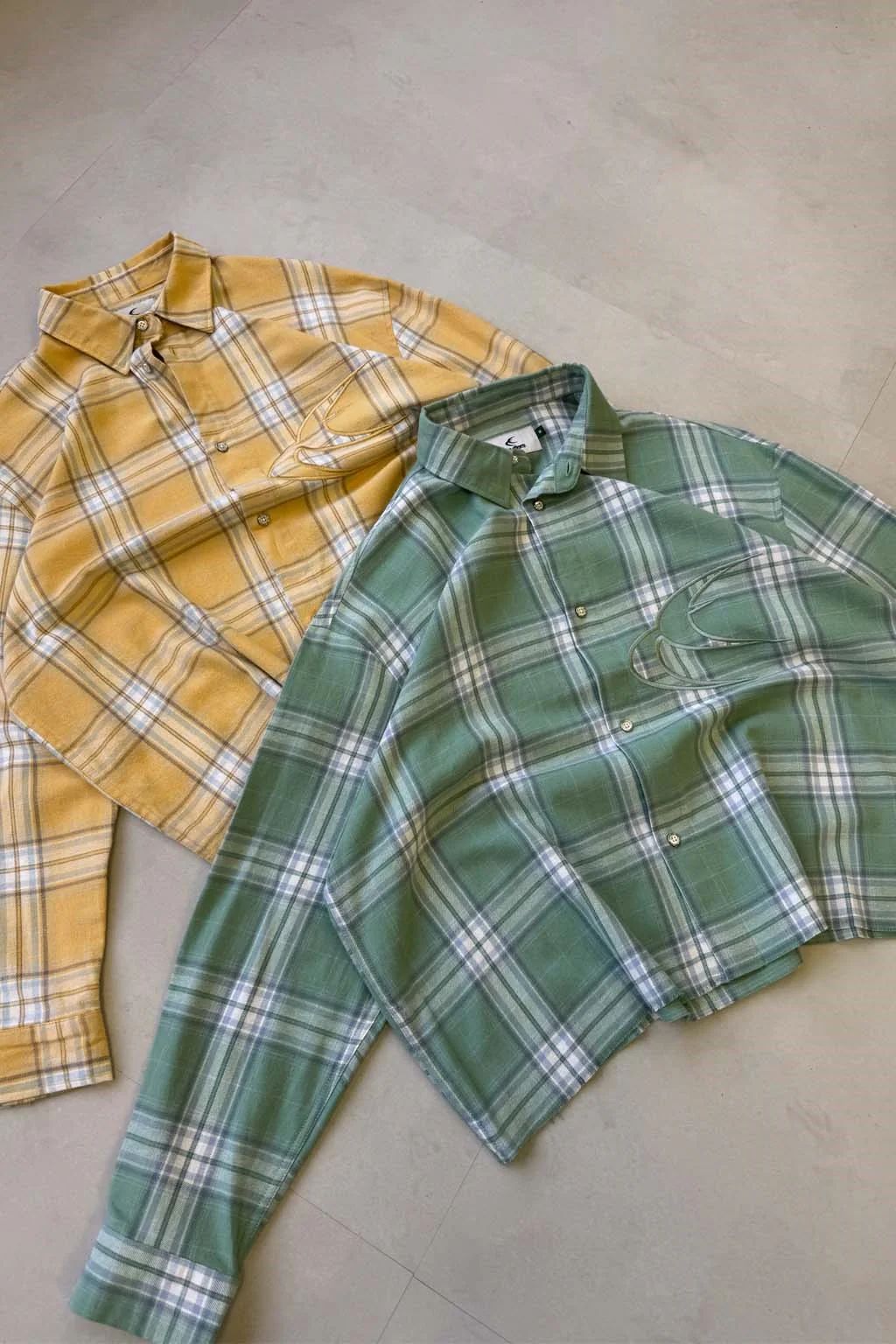 Green Checkered Shirt - Image 7