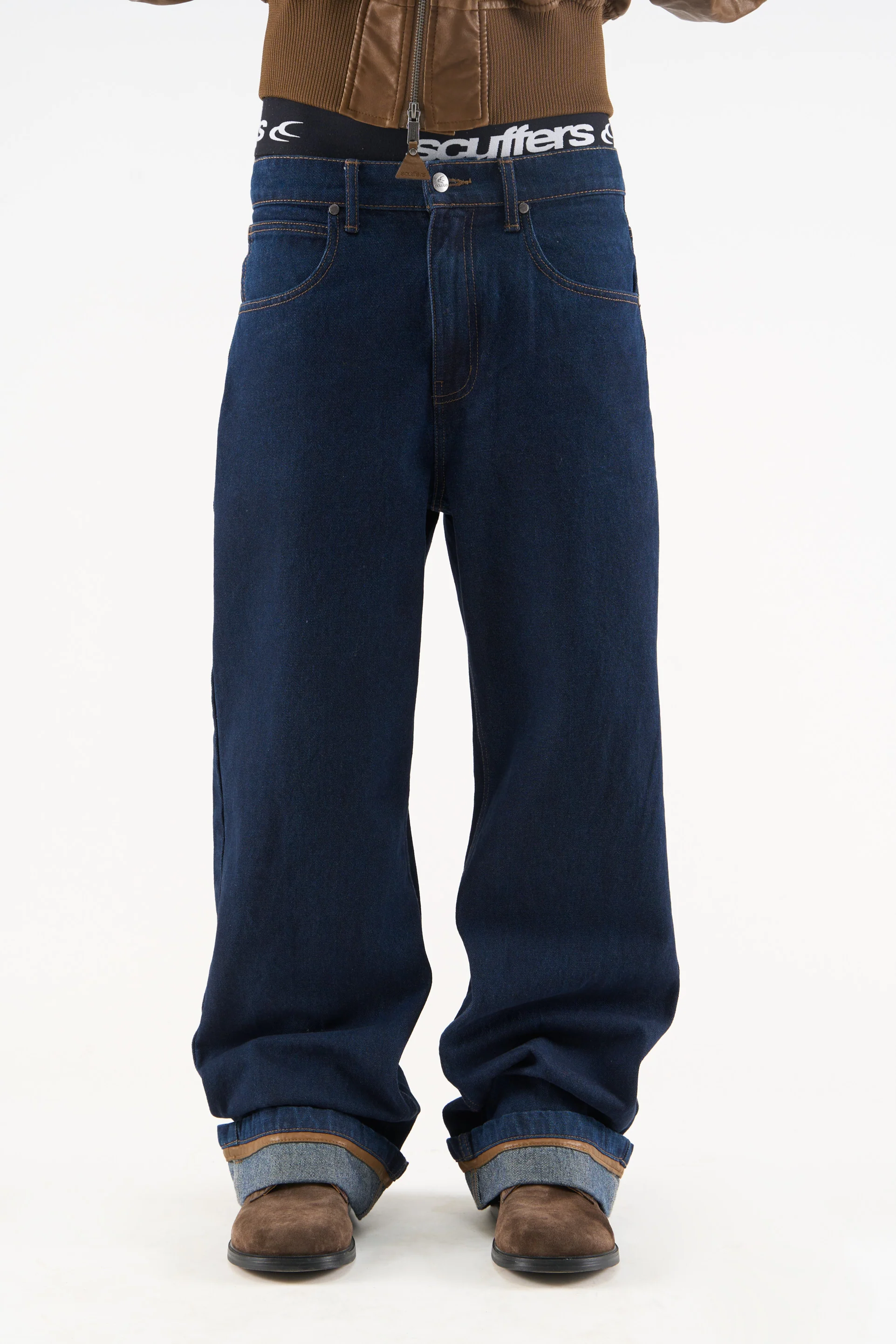 Habi Dark Blue Pants - Image 4