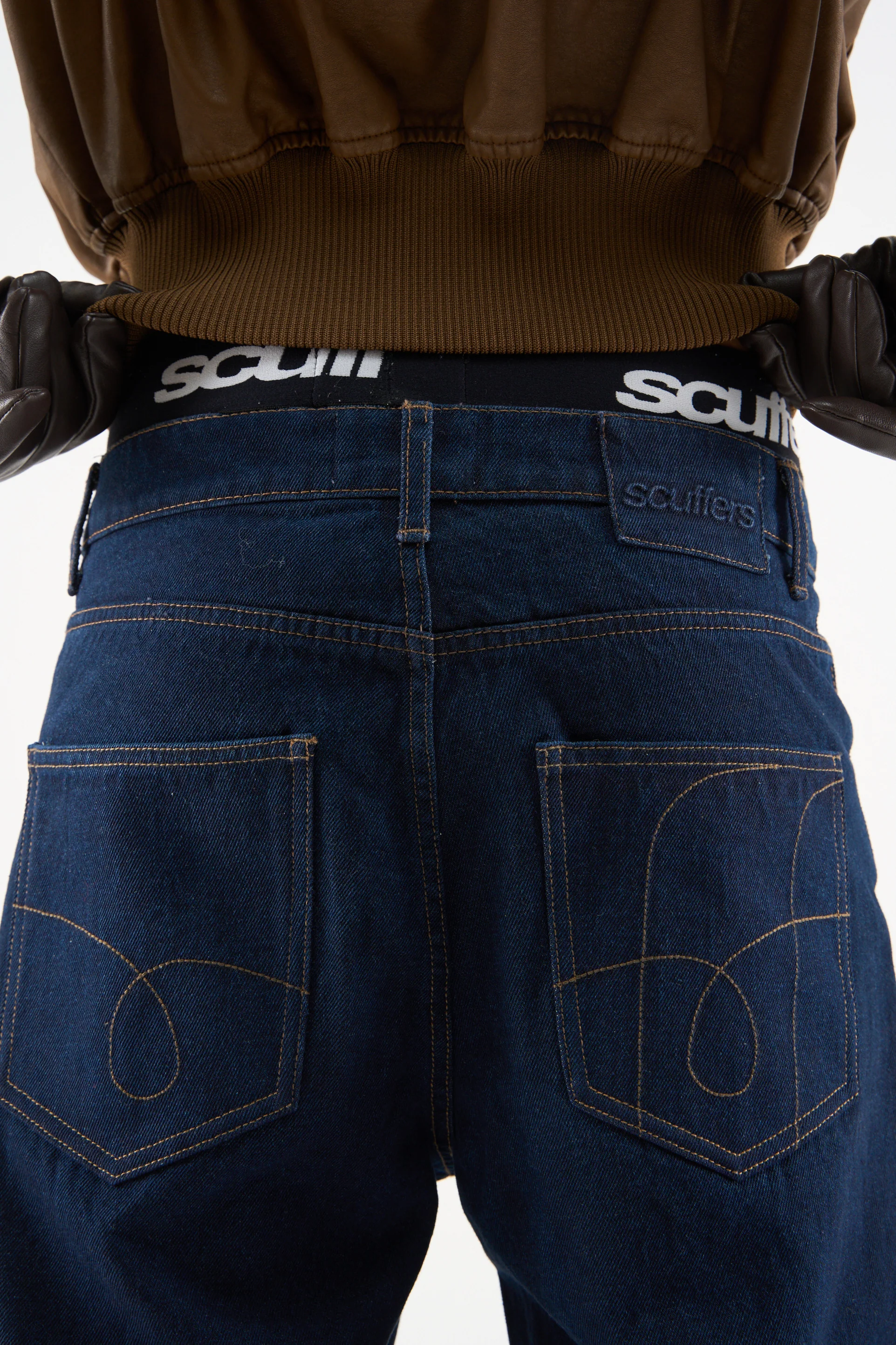 Habi Dark Blue Pants - Image 5