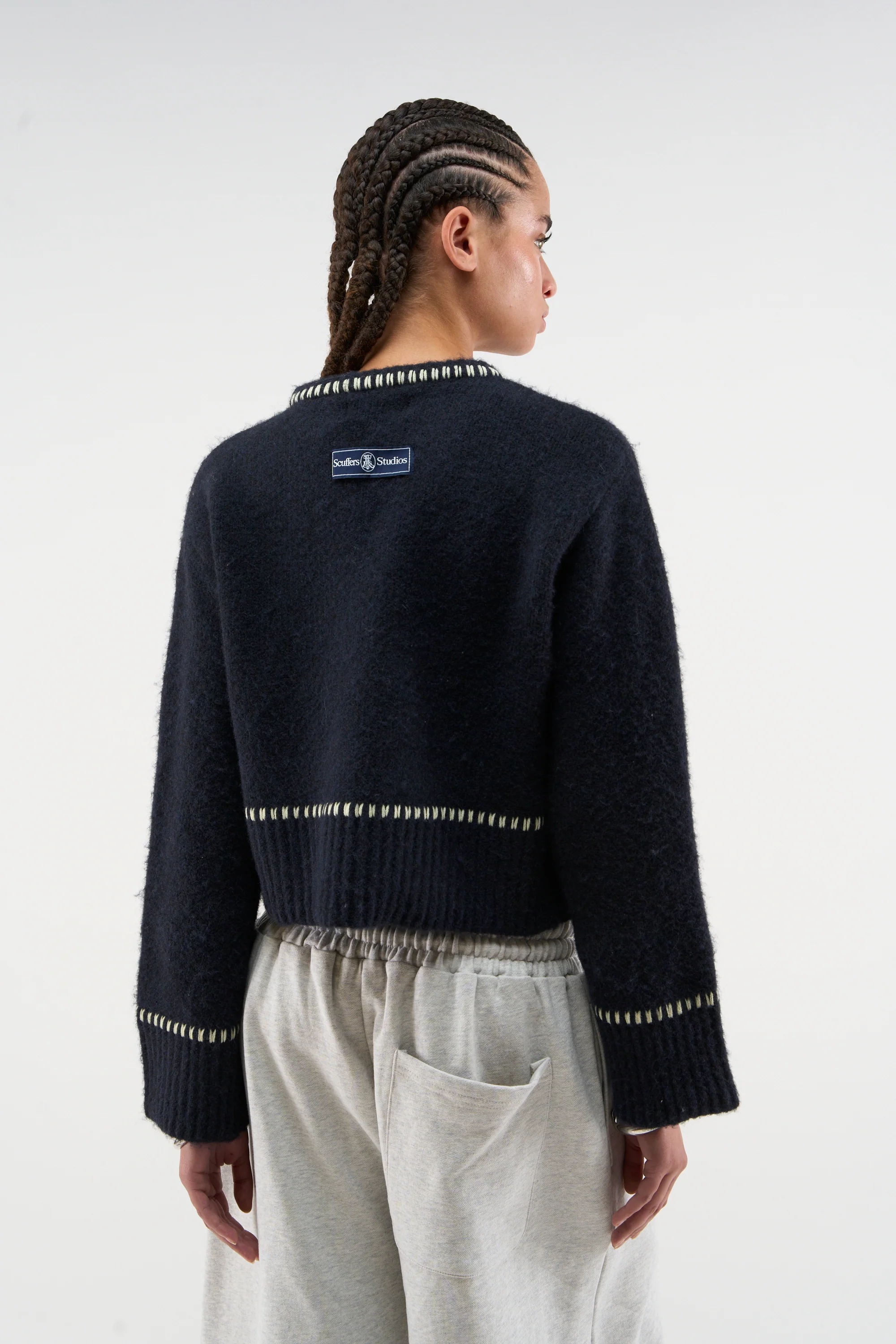 Handmade Blue Knit - Image 3