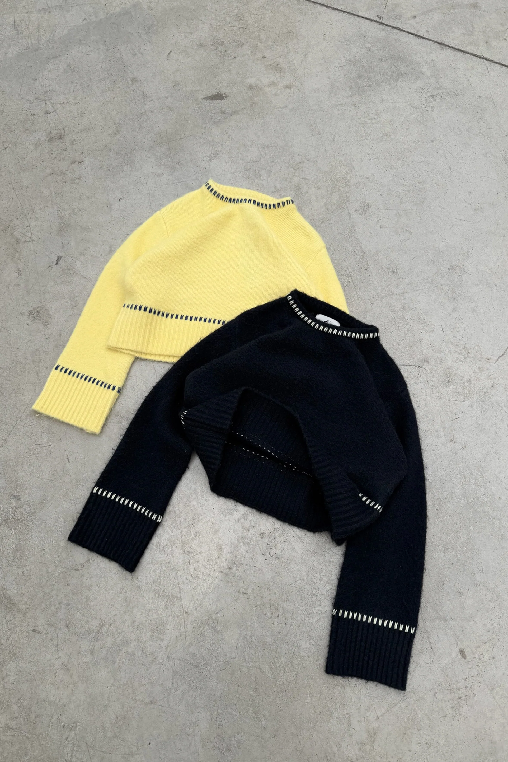 Handmade Blue Knit - Image 6