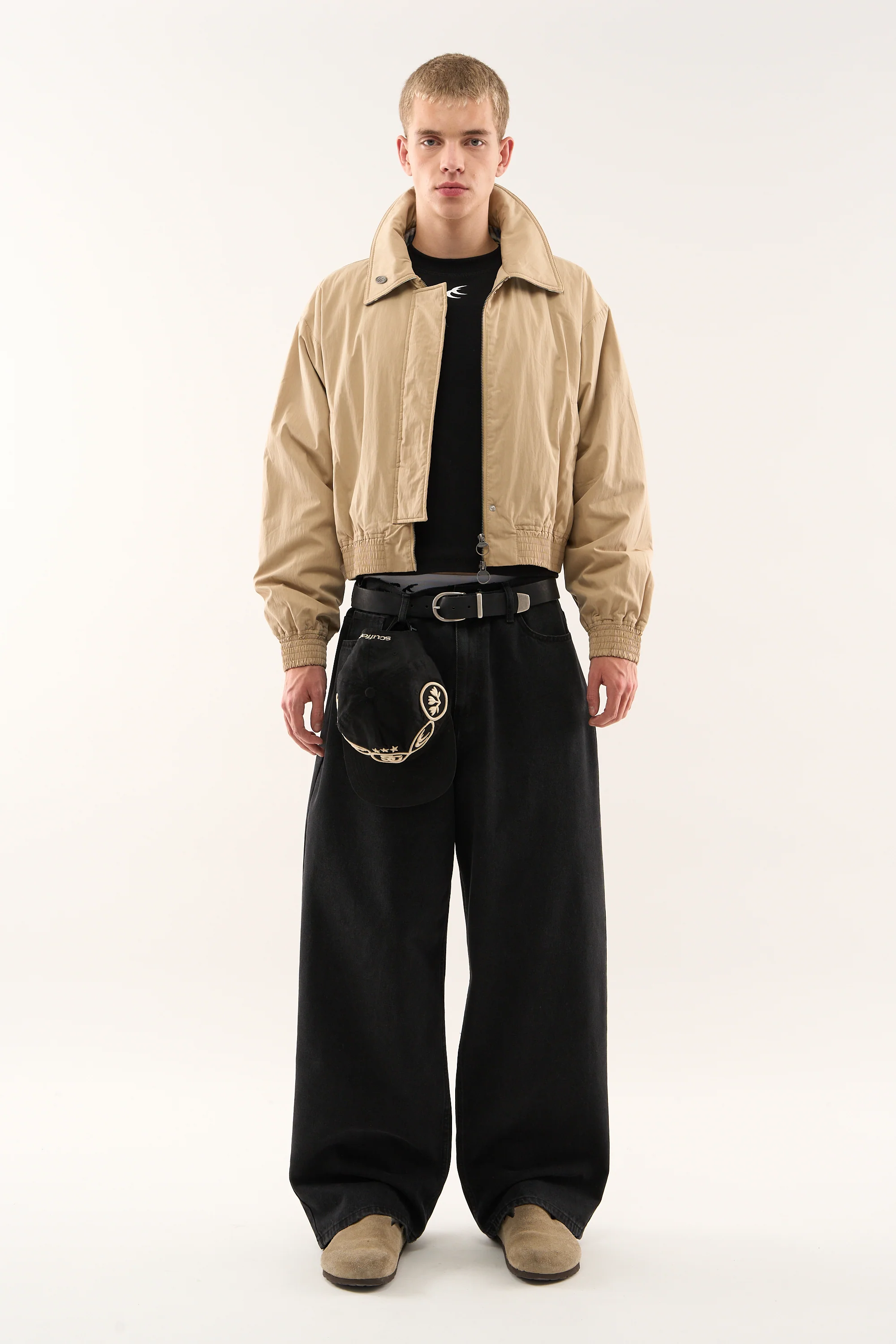 Harrington Ecru Jacket - Image 3