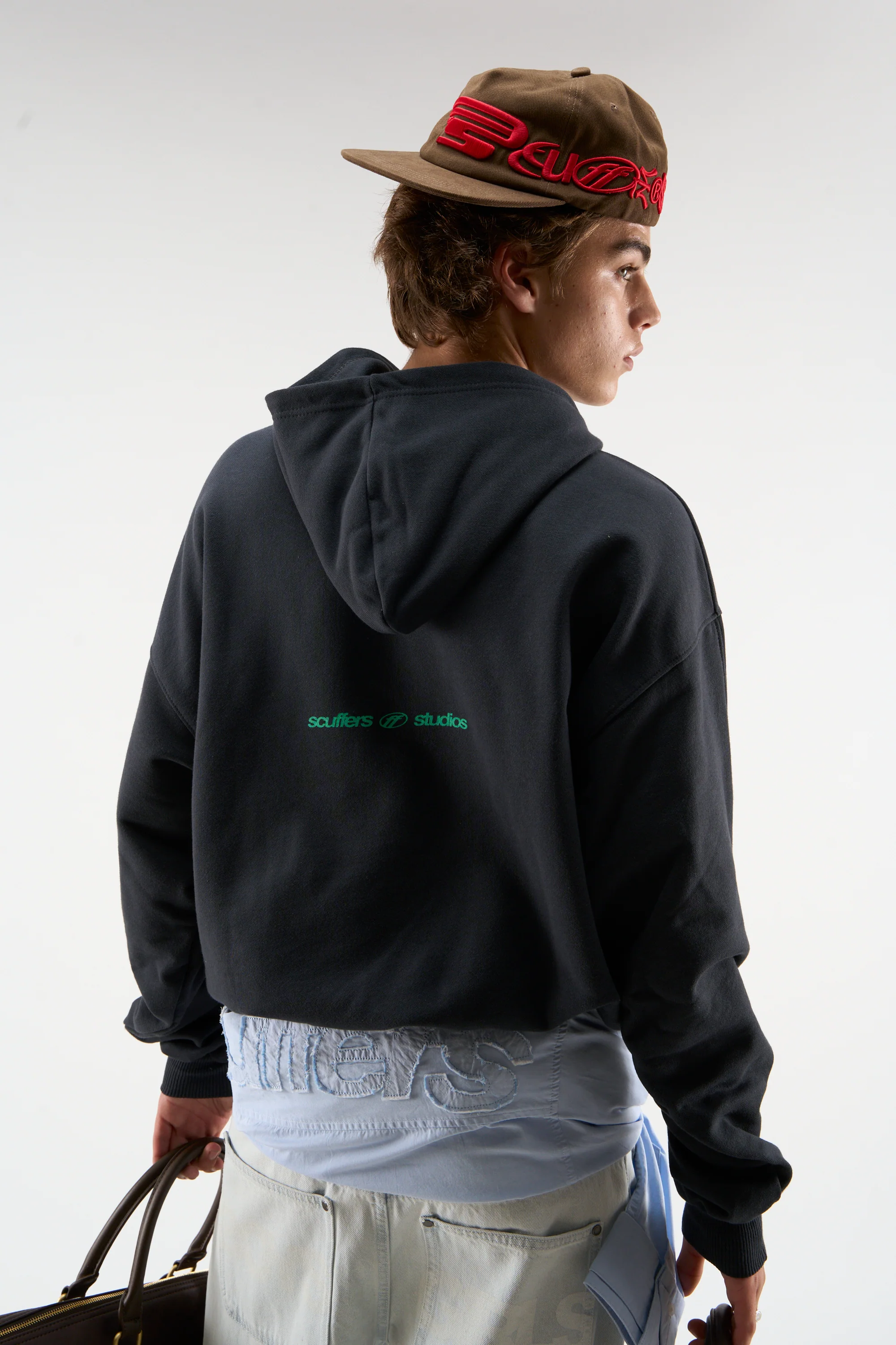 Iconic Dark Grey Hoodie - Image 3
