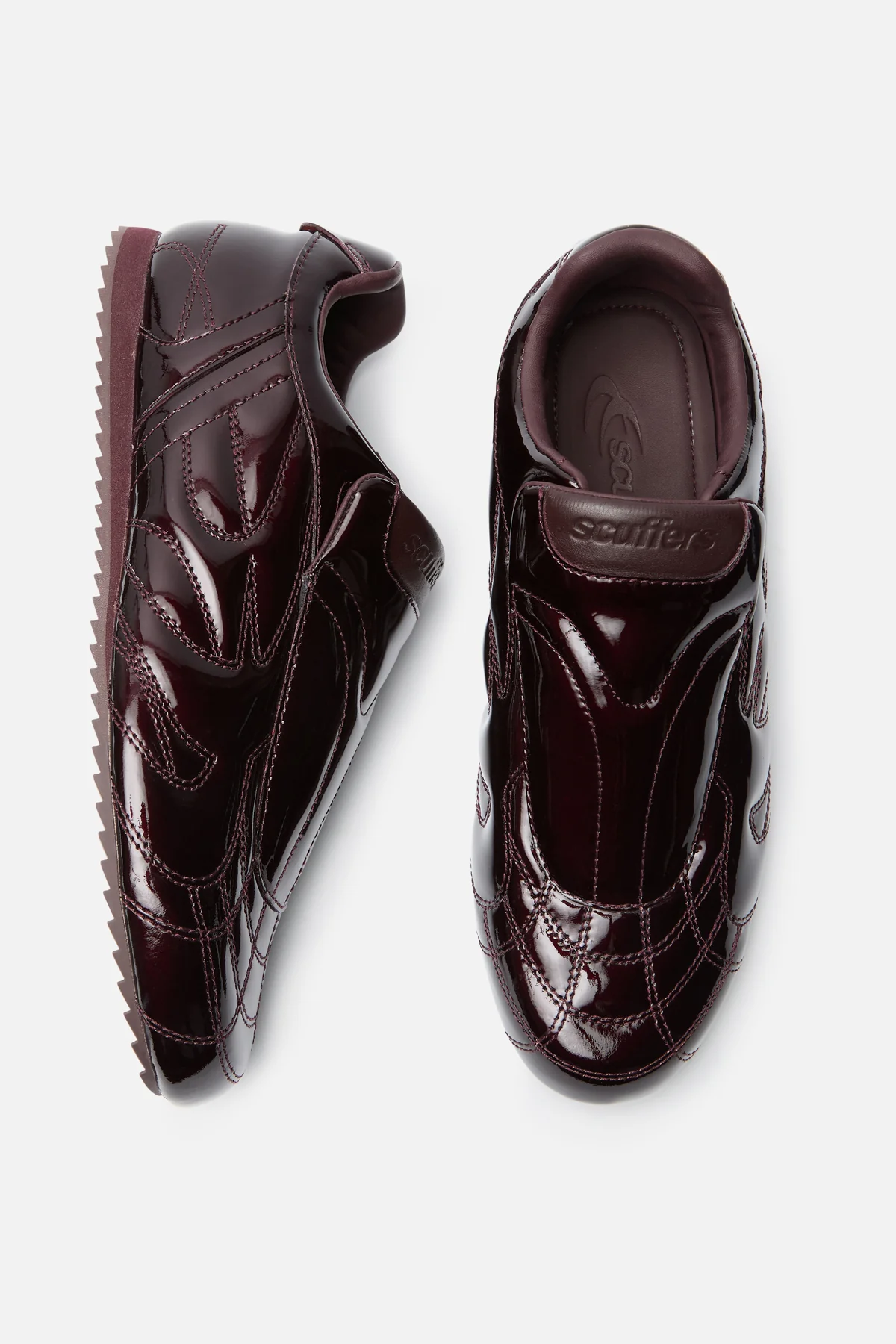 Iconic Radiant Burgundy Sneakers - Image 4