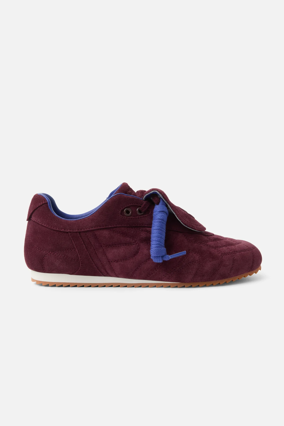 Iconic Suede Burgundy Sneaker - Image 2