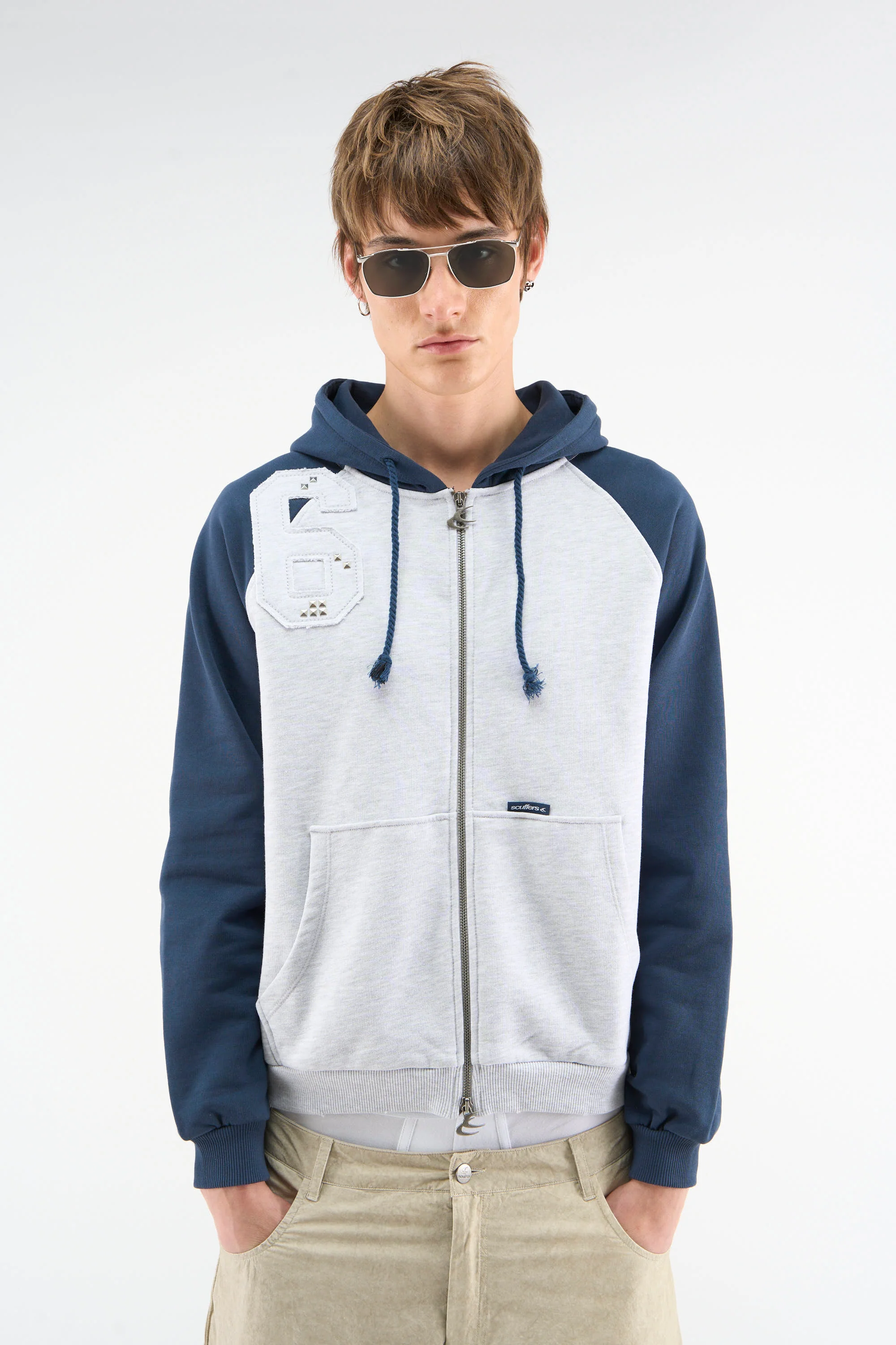 Inside Navy Zipper