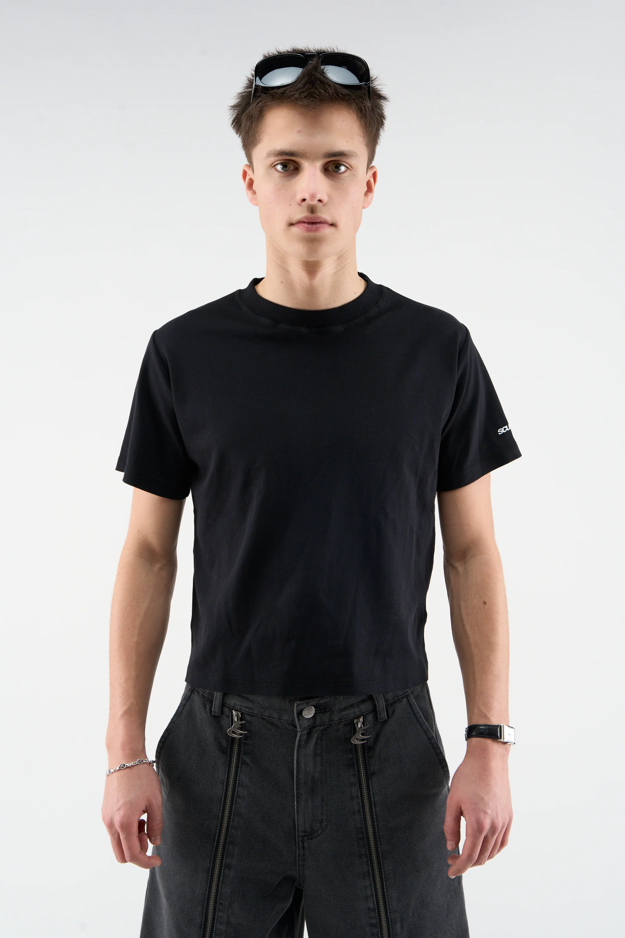 Interlock B&W Fitted T-Shirt Pack - Image 6