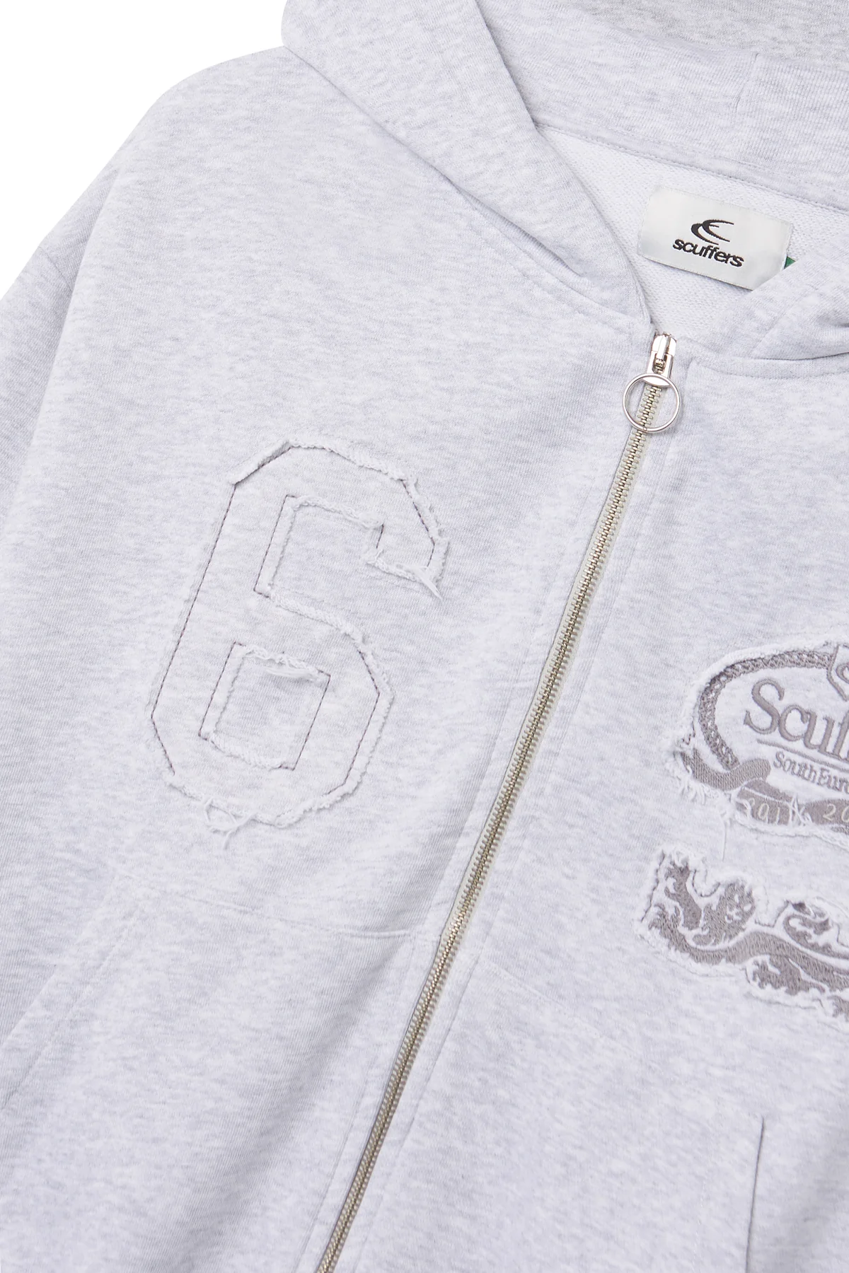 Jam Grey Melange Zipper - Image 7