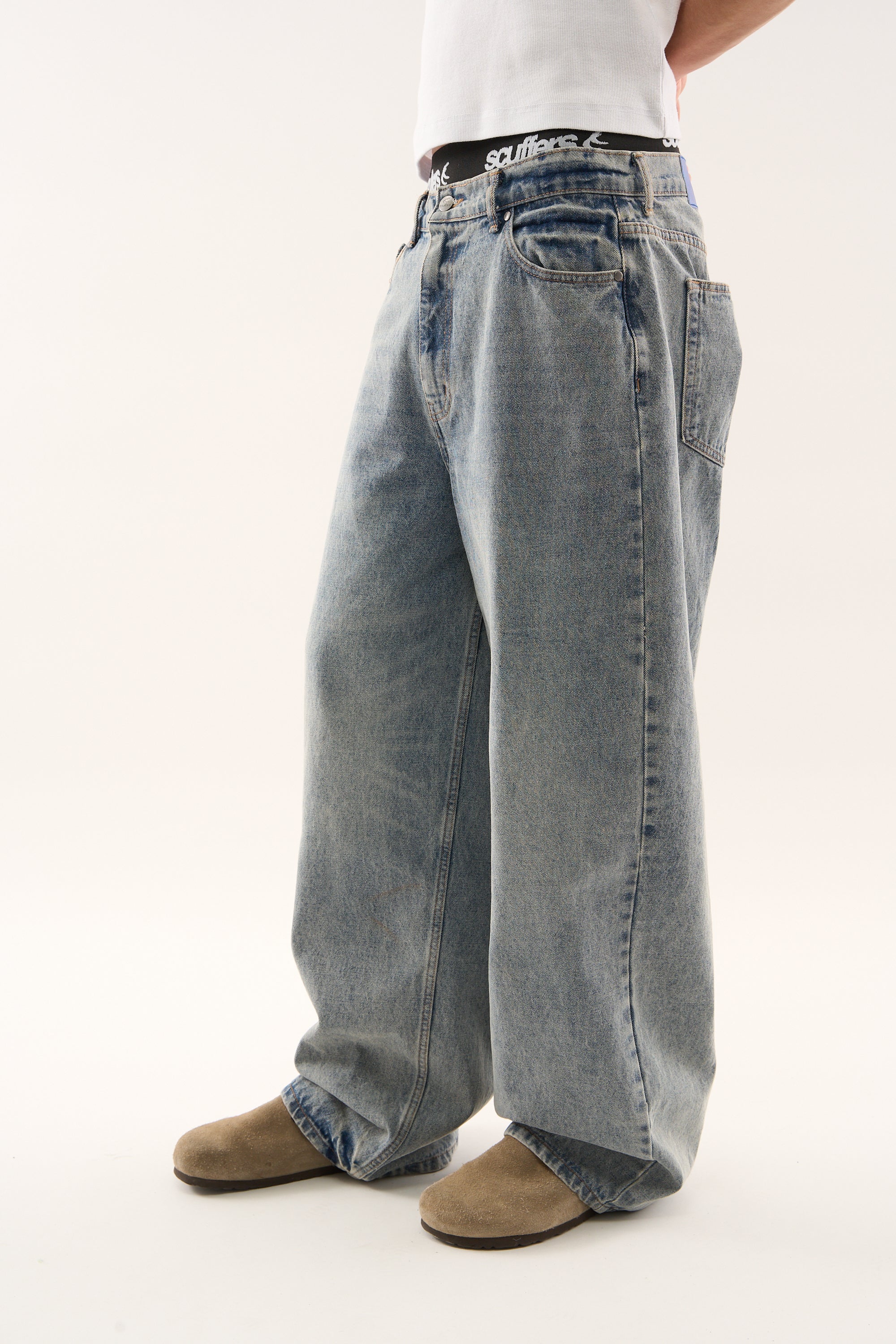 Jumbo Pants Blue - Image 4