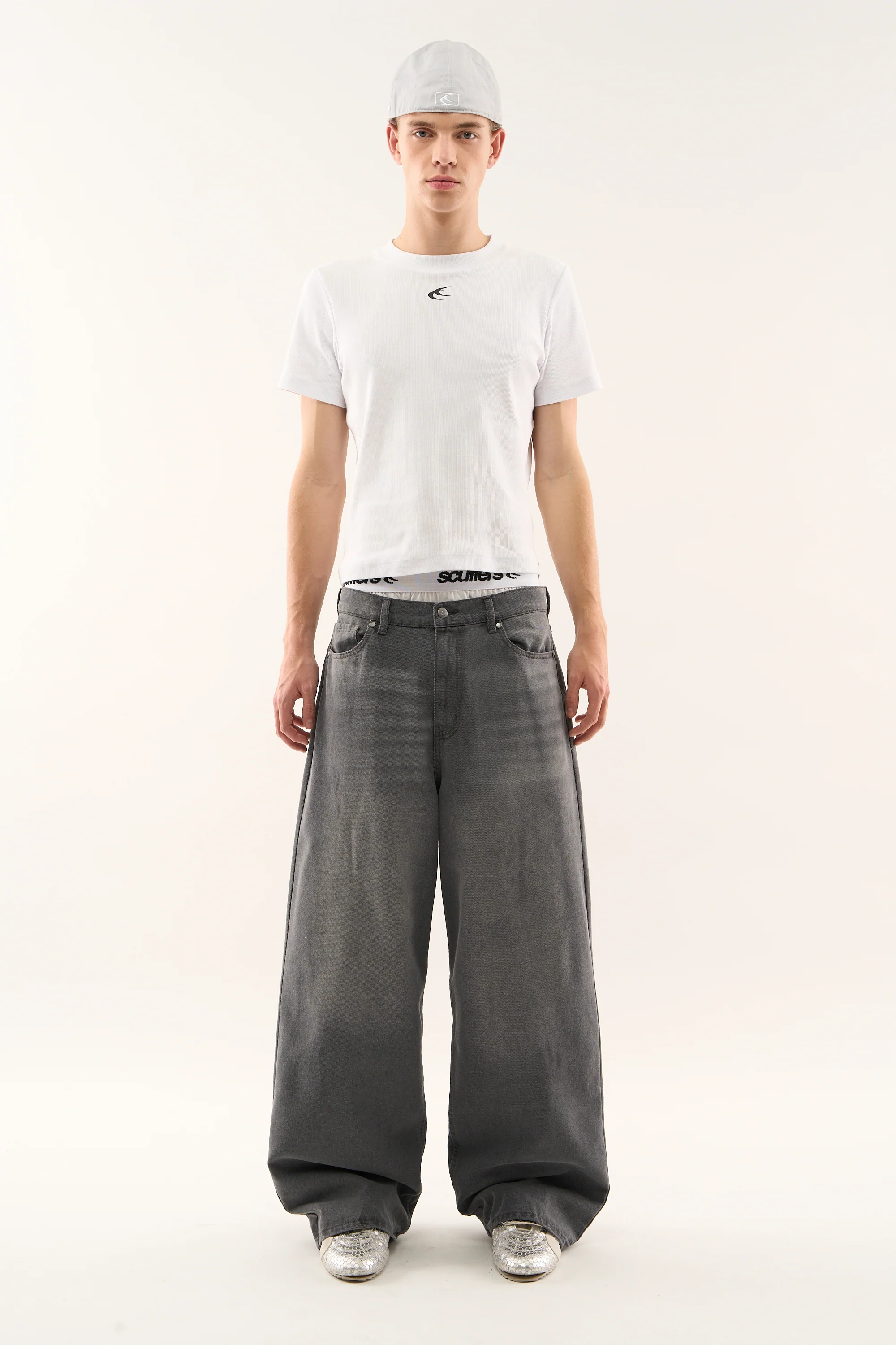 Jumbo Pants Washed Grey - Image 4