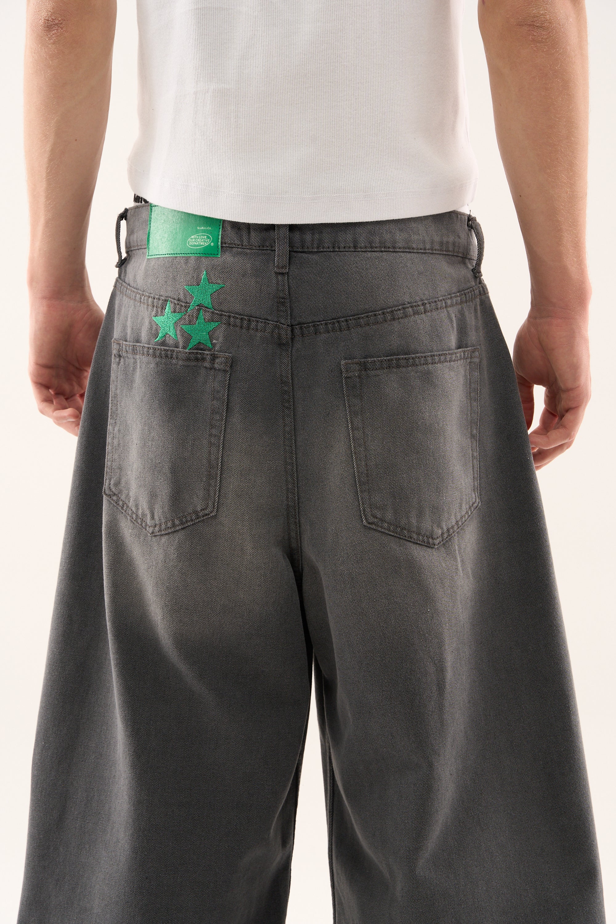 Jumbo Pants Washed Grey - Image 9