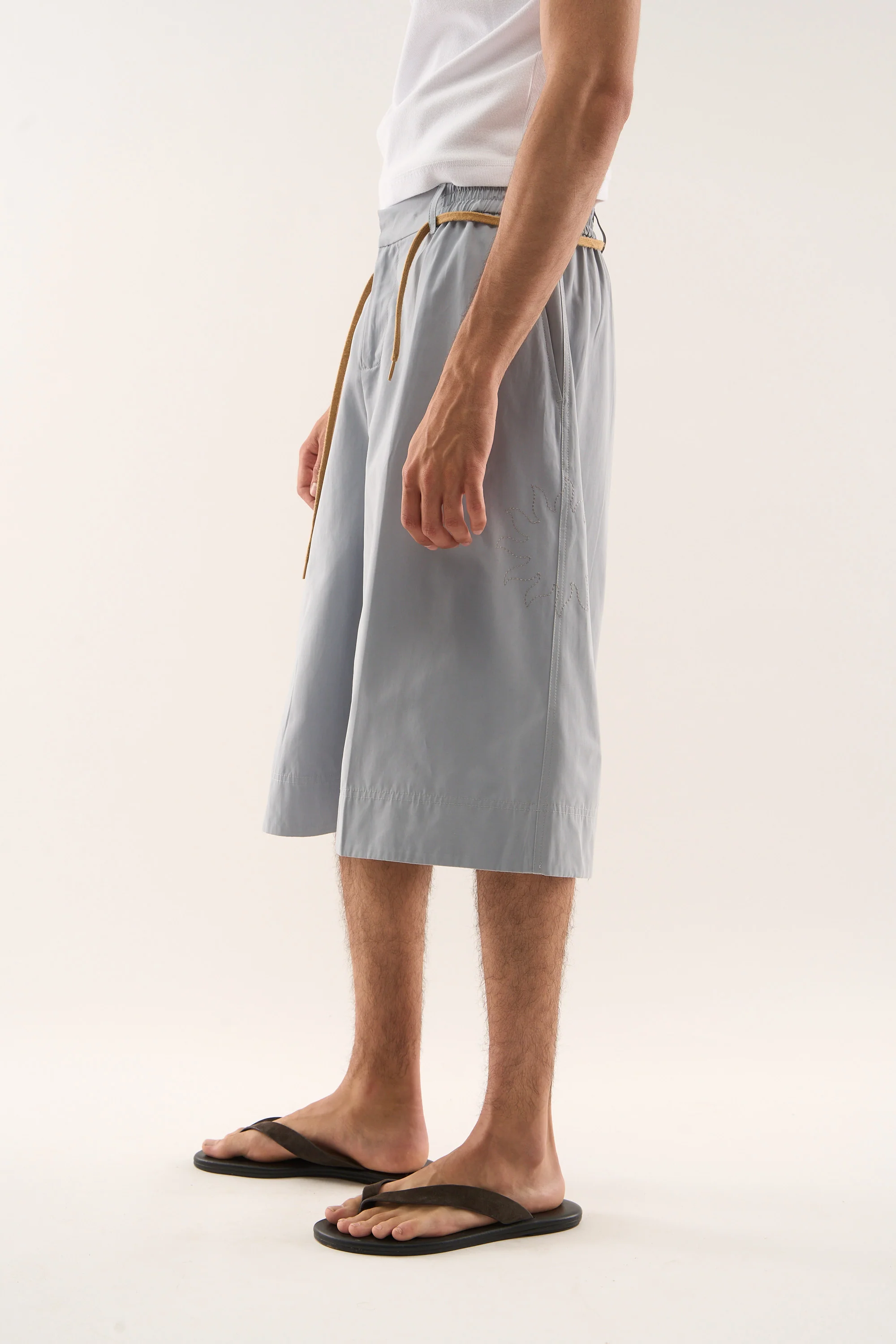 Kangoo Light Grey Shorts - Image 4