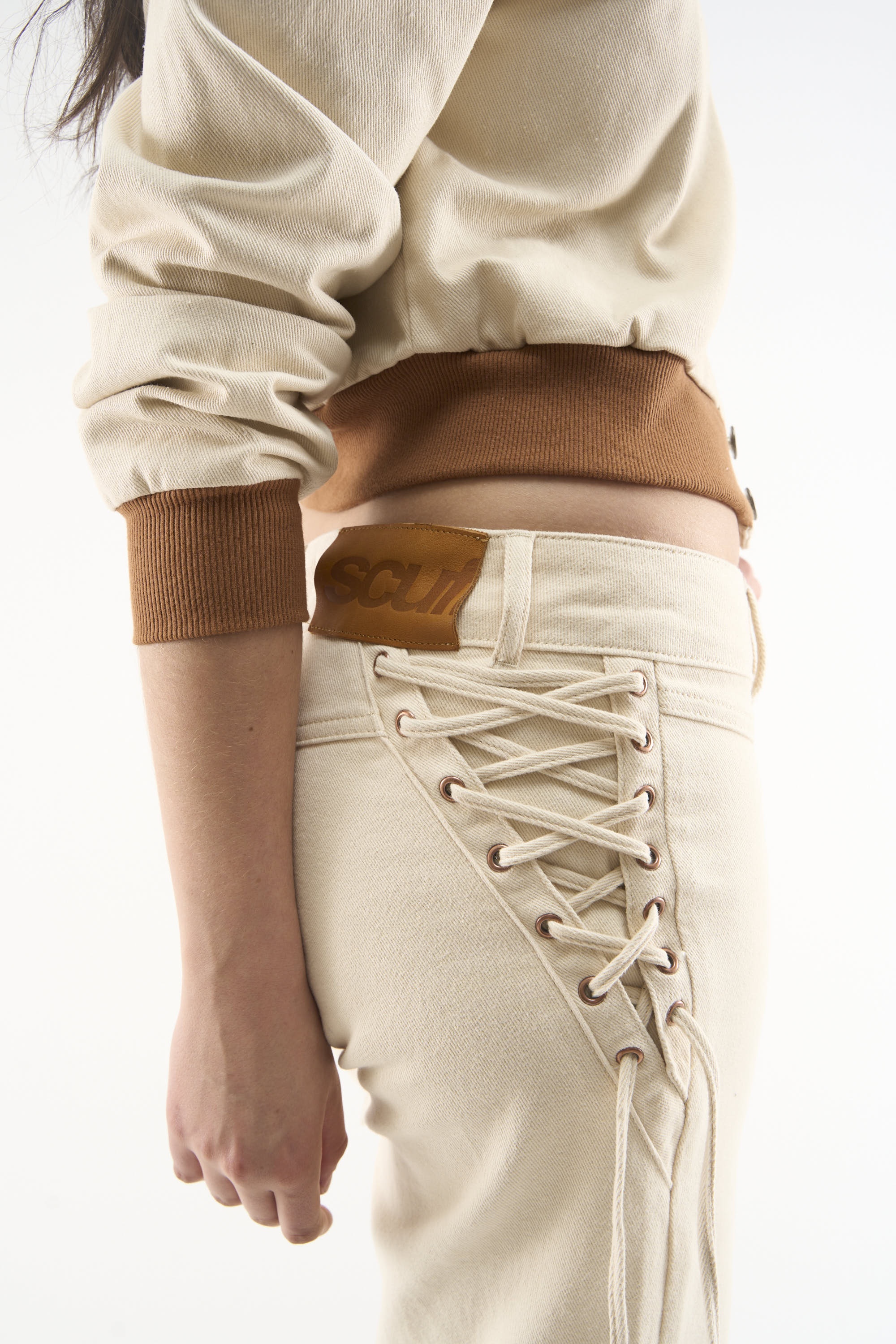 Lara Ecru Pants - Image 6