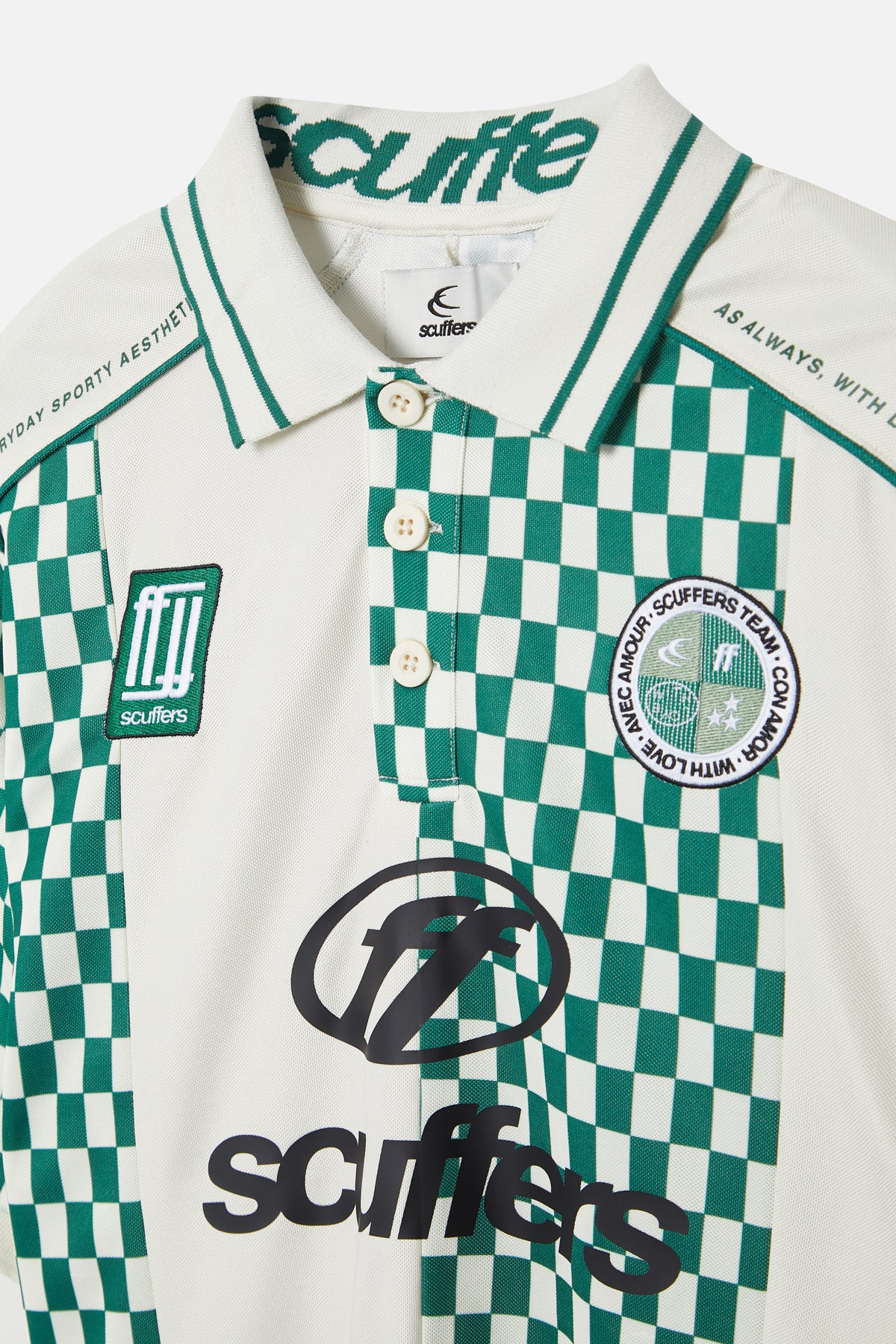 Lauda Green & Ecru T-shirt - Image 7