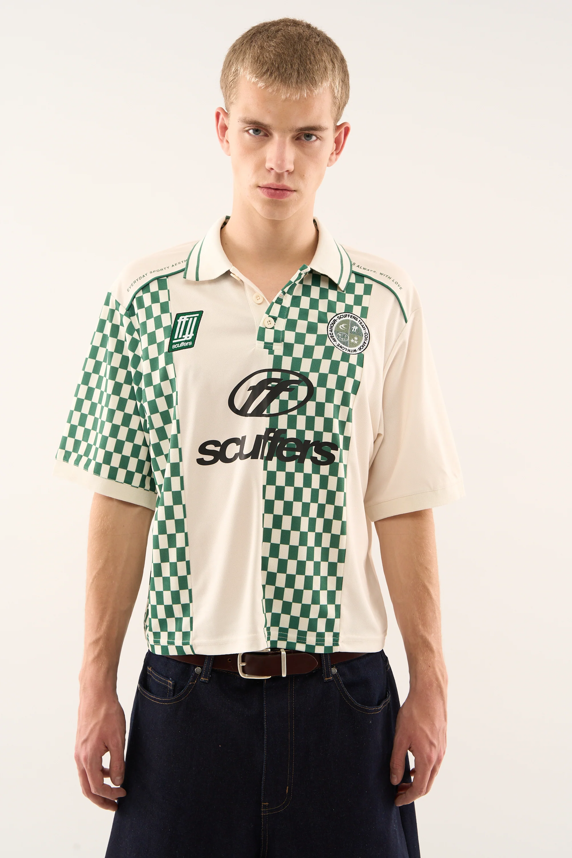 Lauda Green & Ecru T-shirt - Image 9