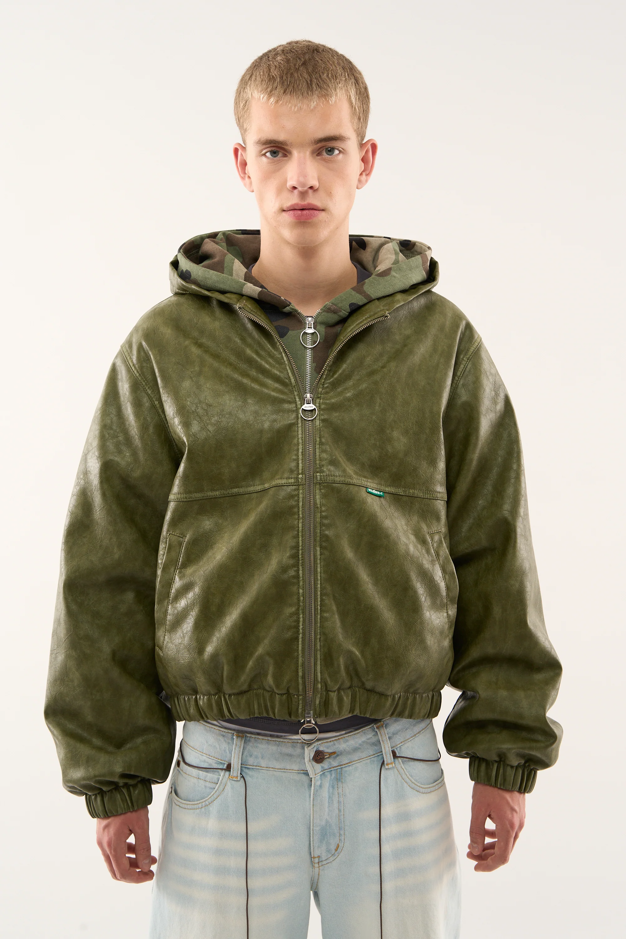 Green Work Jacket - Image 2