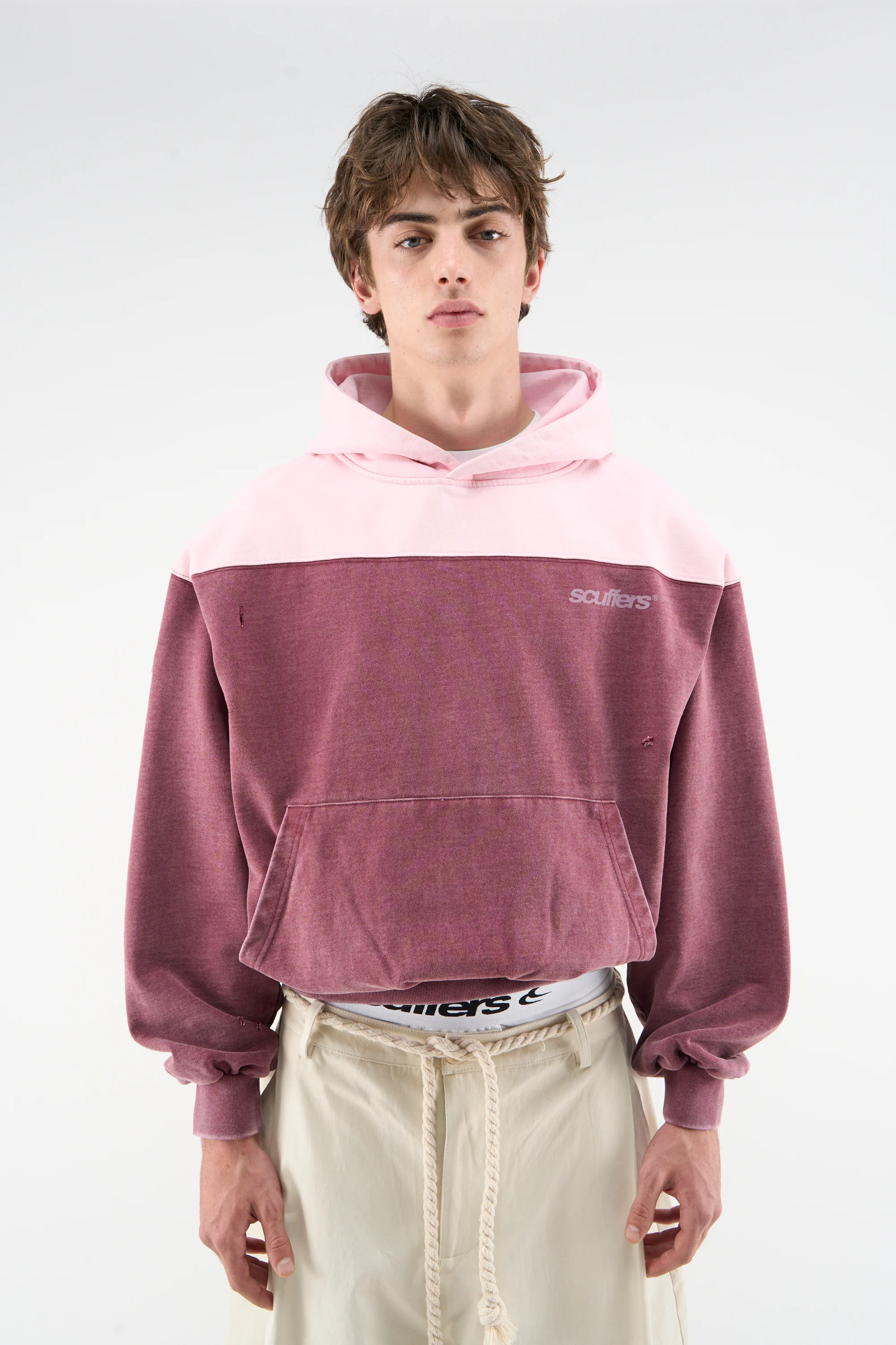 Lizzie Burgundy Hoodie - Image 3