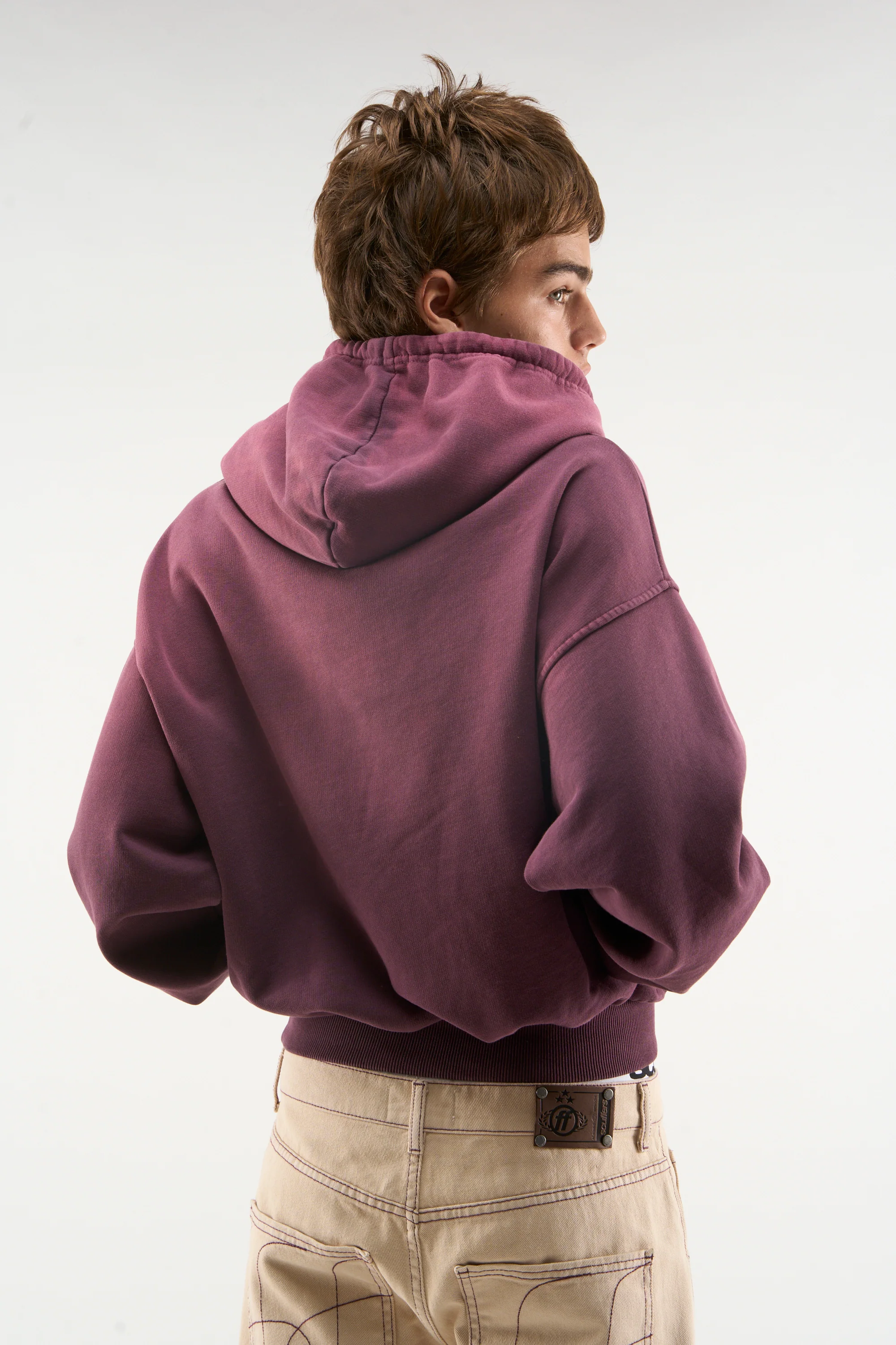 Locker Burgundy Hoodie - Image 4