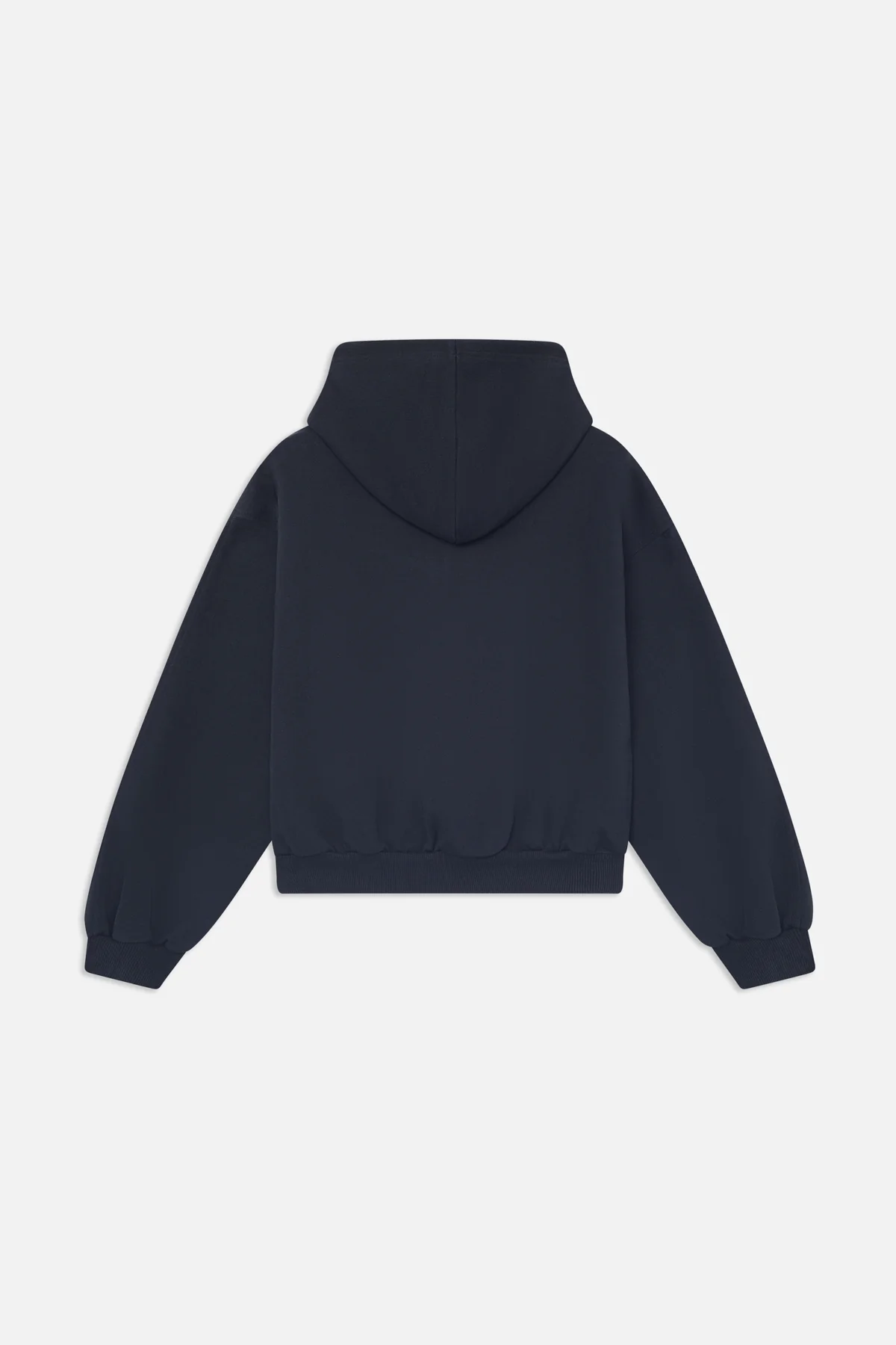 Logo Black Zipped Hoodie - Image 5