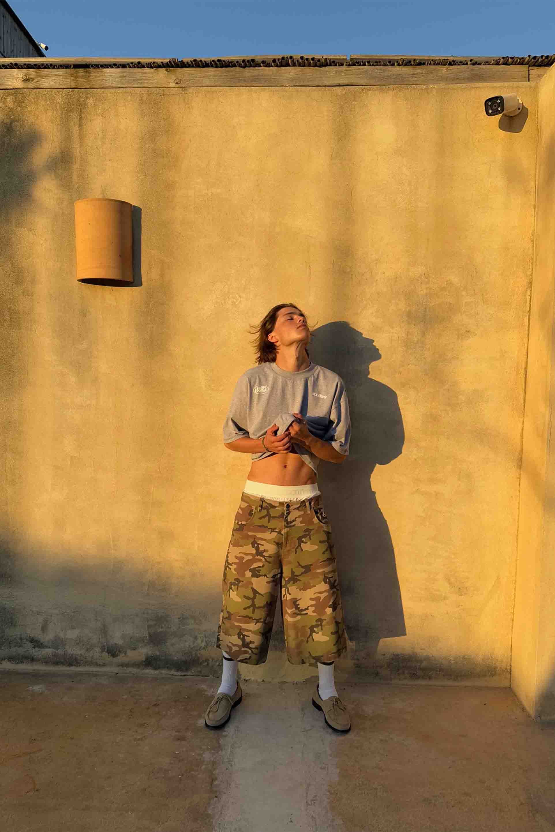 Loving Grey Melange T-Shirt - Image 7