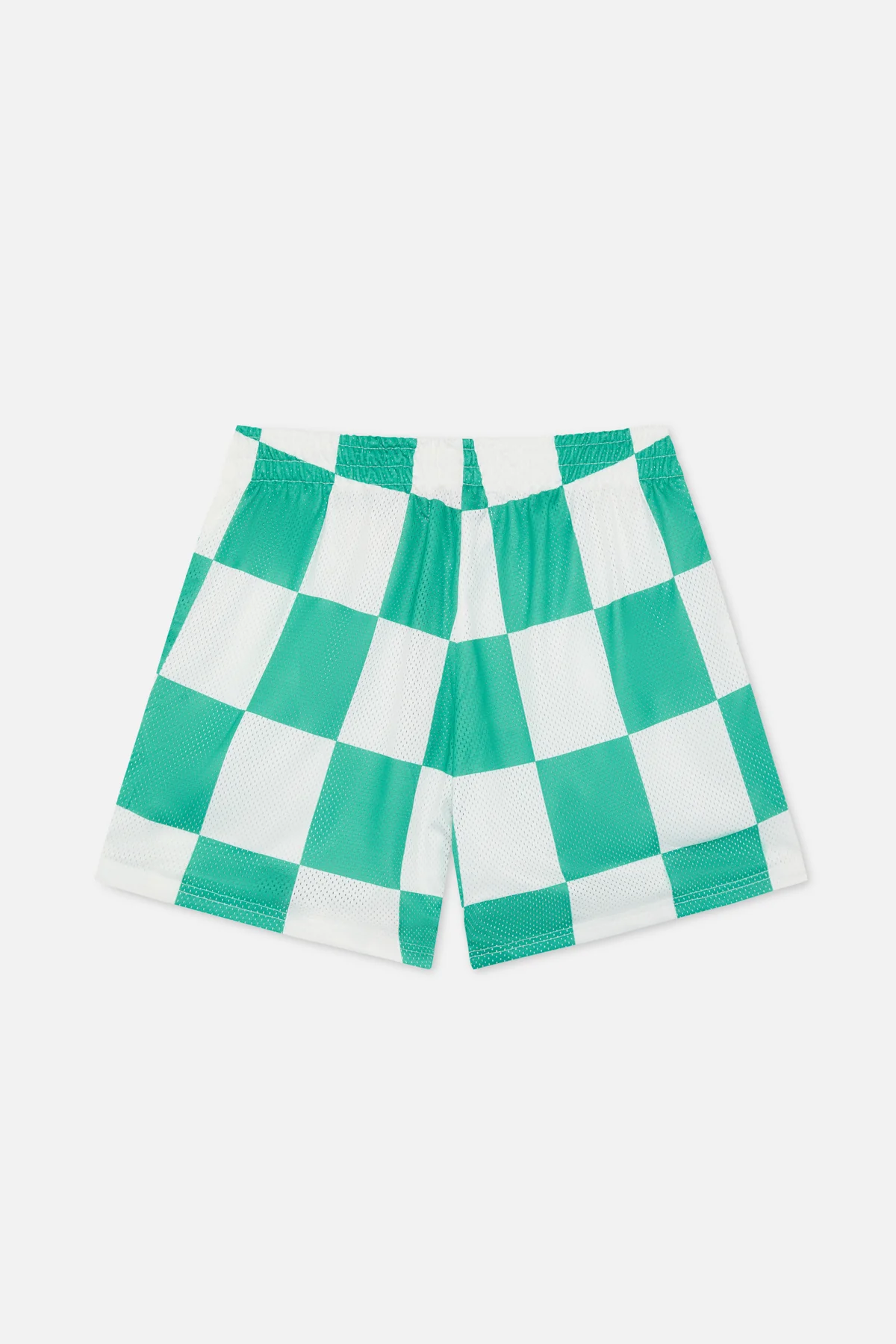 Madrid Checkered Football Shorts - Image 3