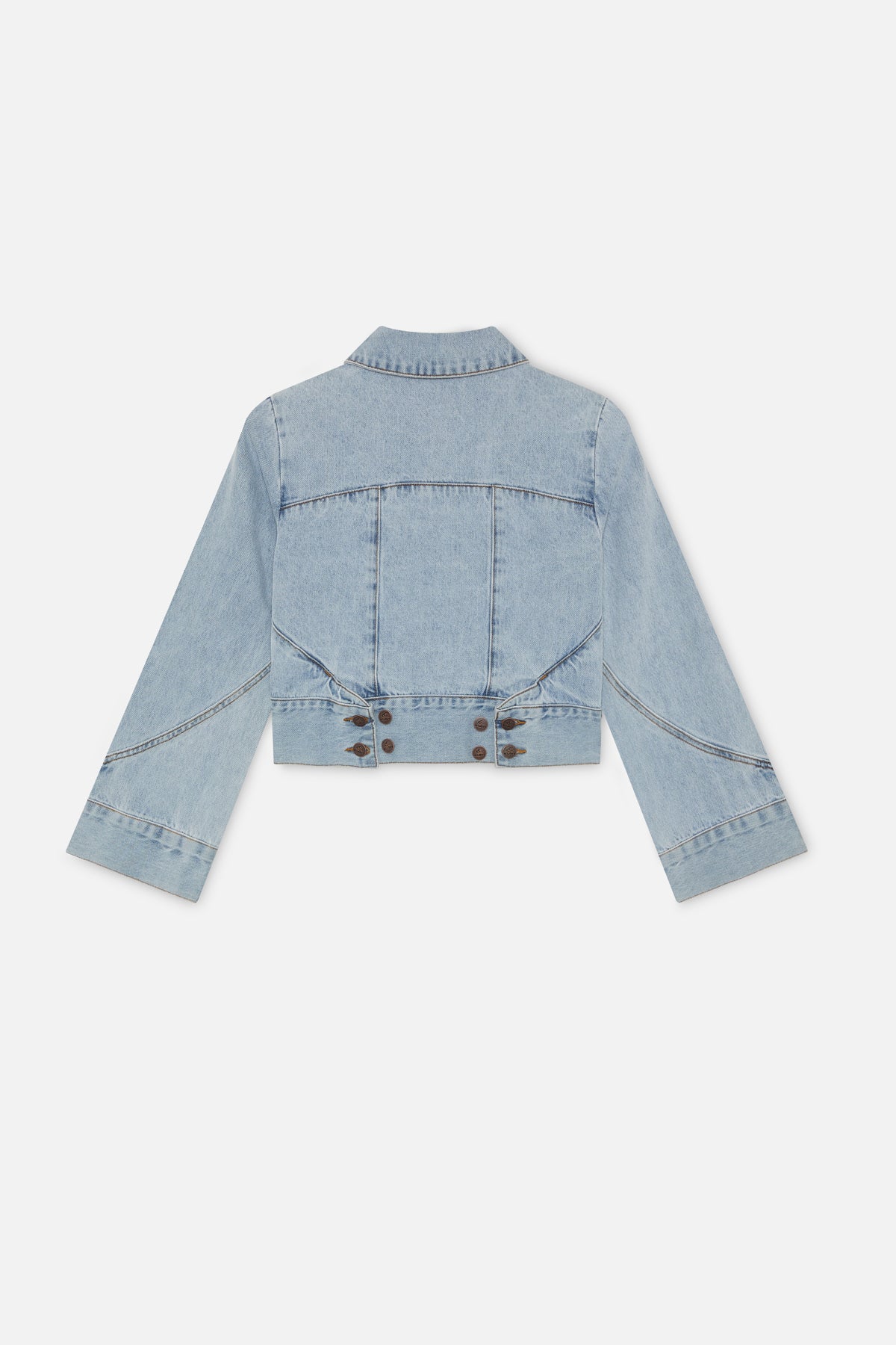 Marine Light Blue Denim Jacket - Image 4