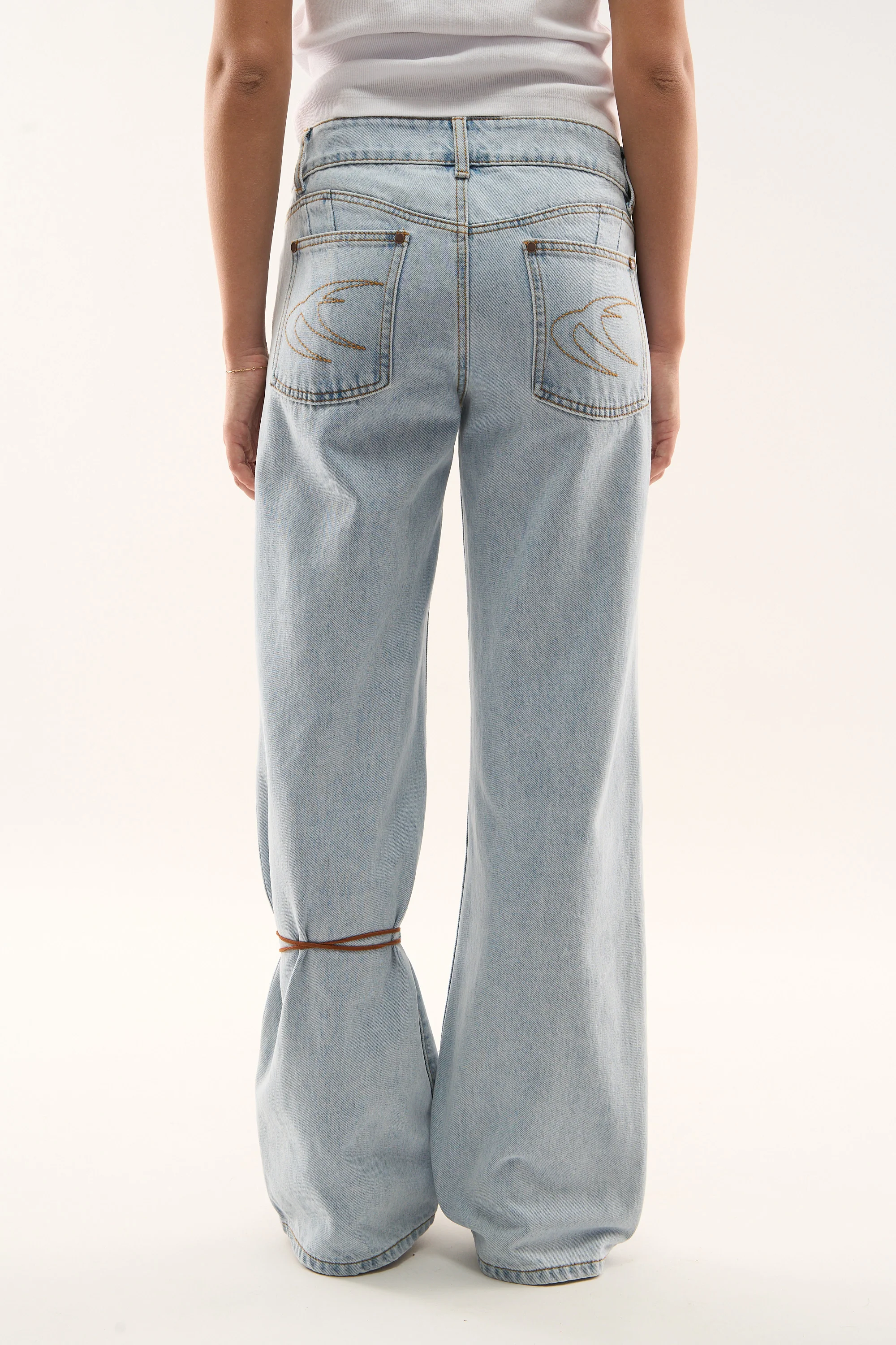 Marine Light Blue Pants - Image 7