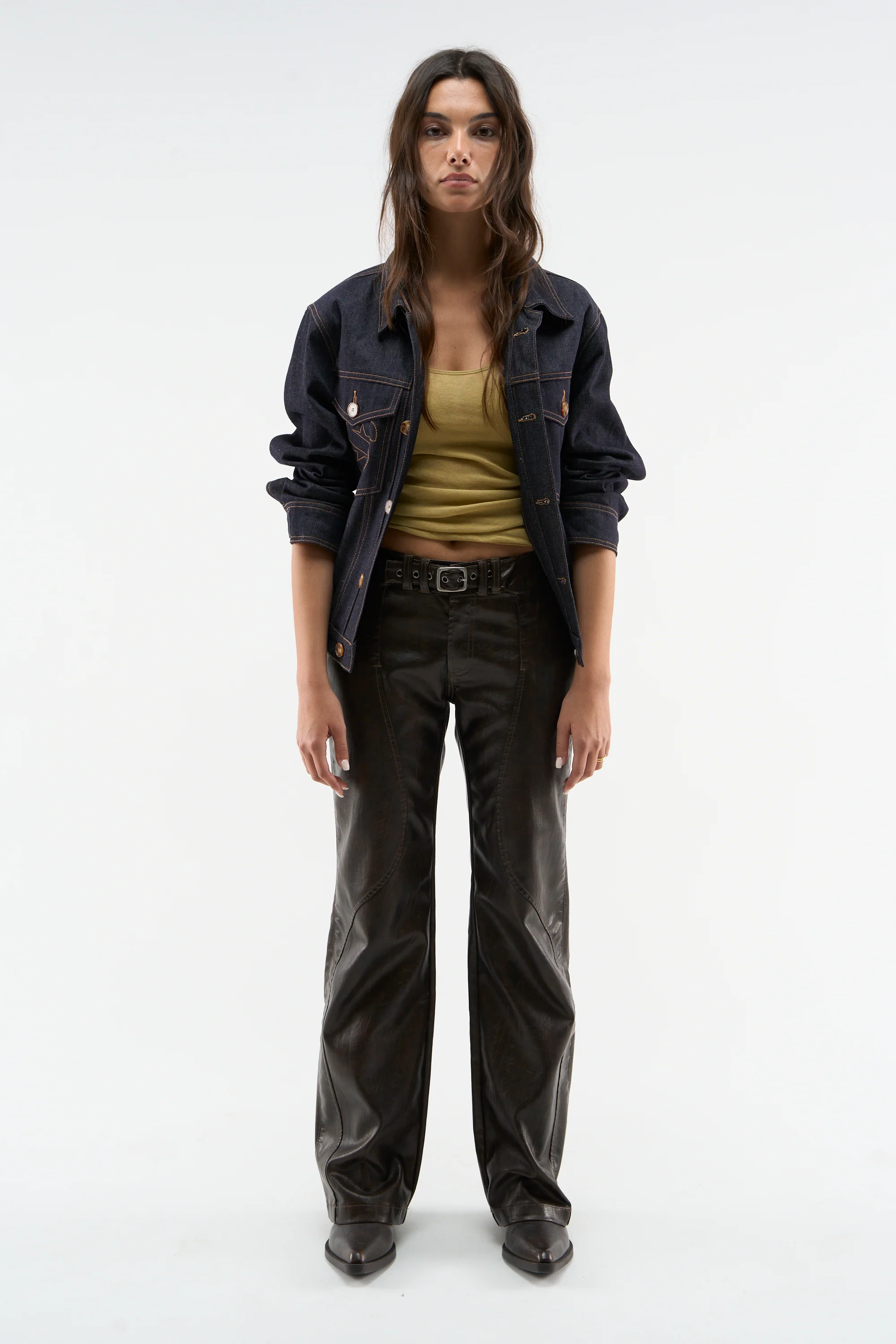 Meriem Brown Pants - Image 2