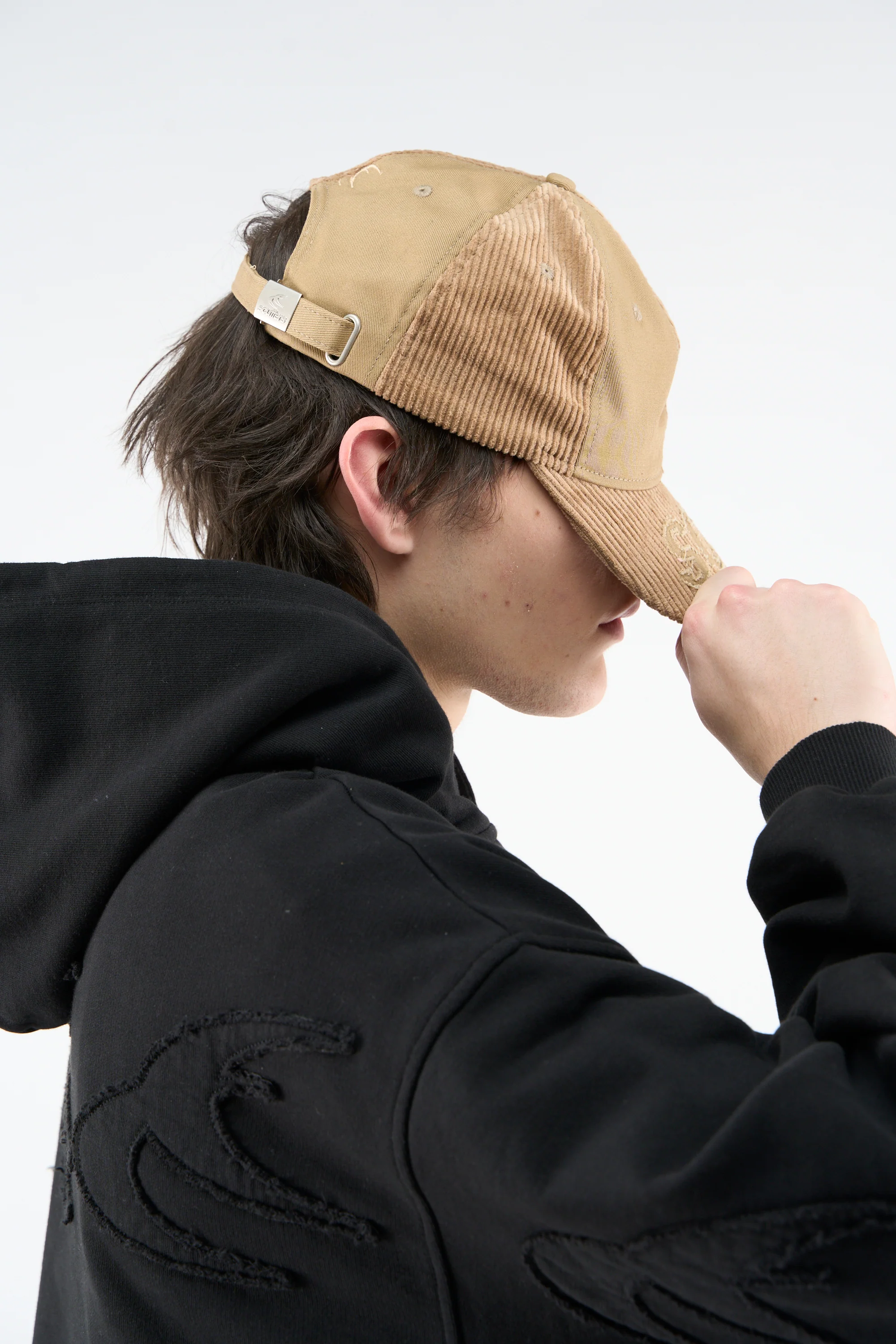 Mix Twill Brown Cap - Image 6