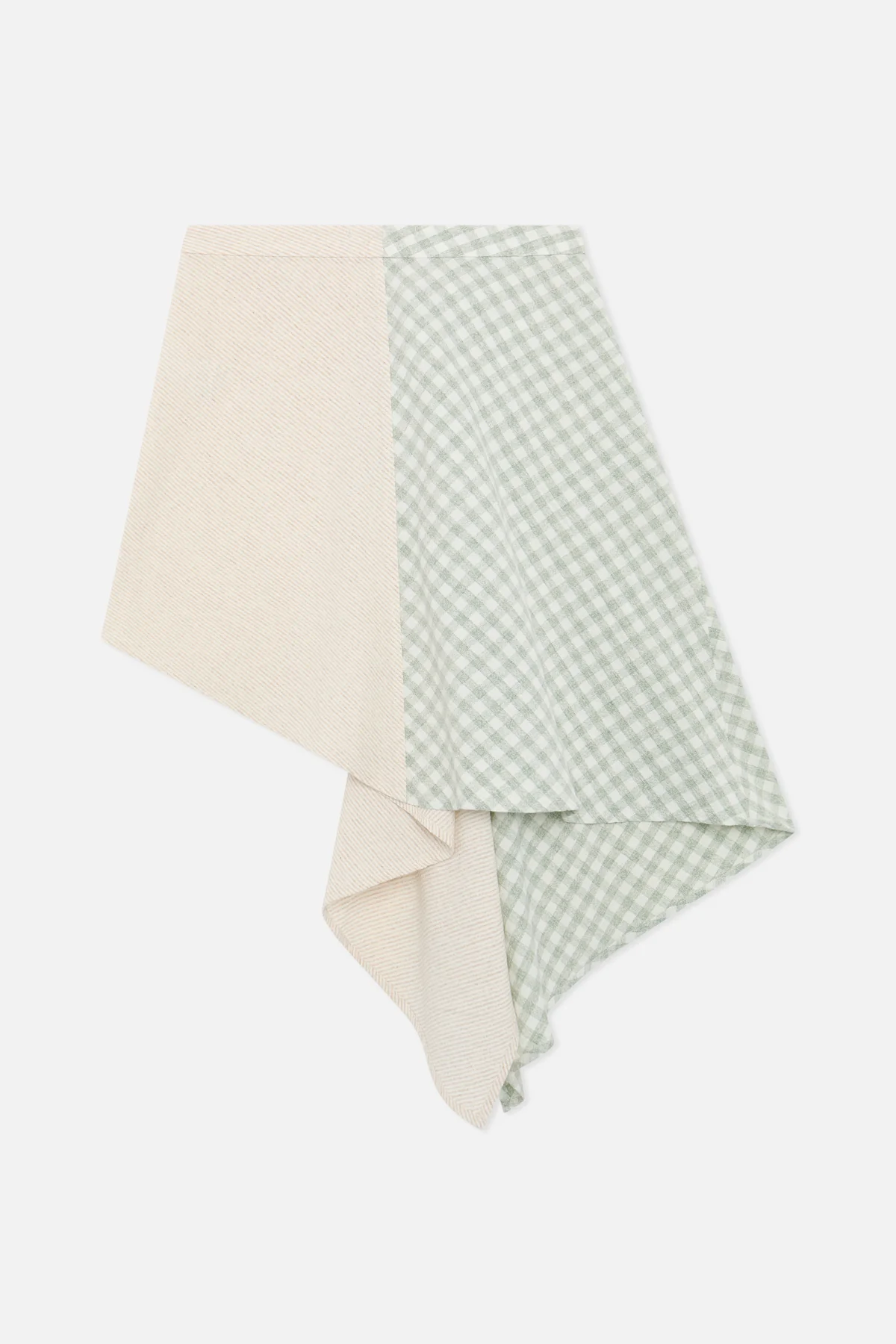 Mixed Green Skirt - Image 3