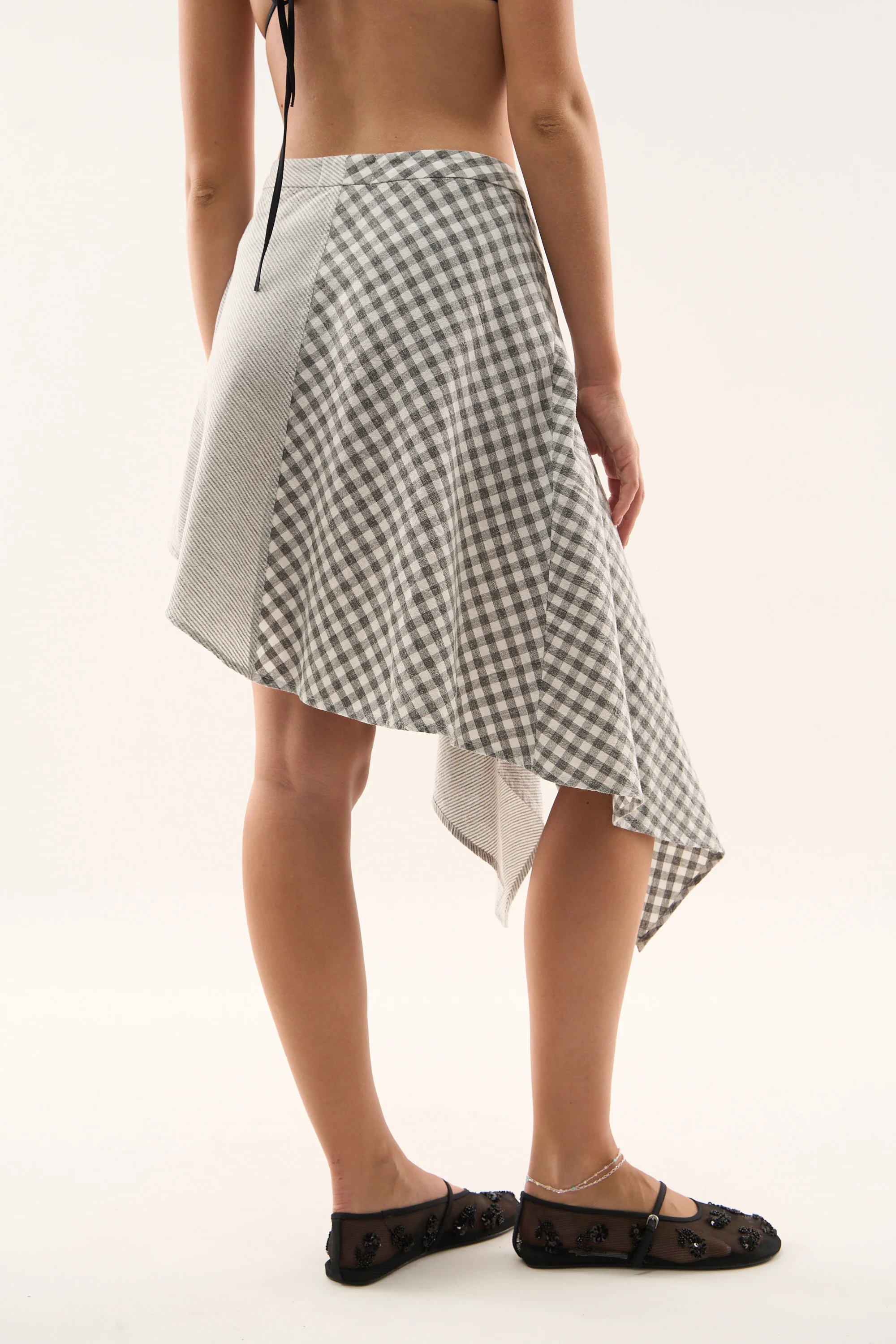 Mixed Grey Skirt - Image 5
